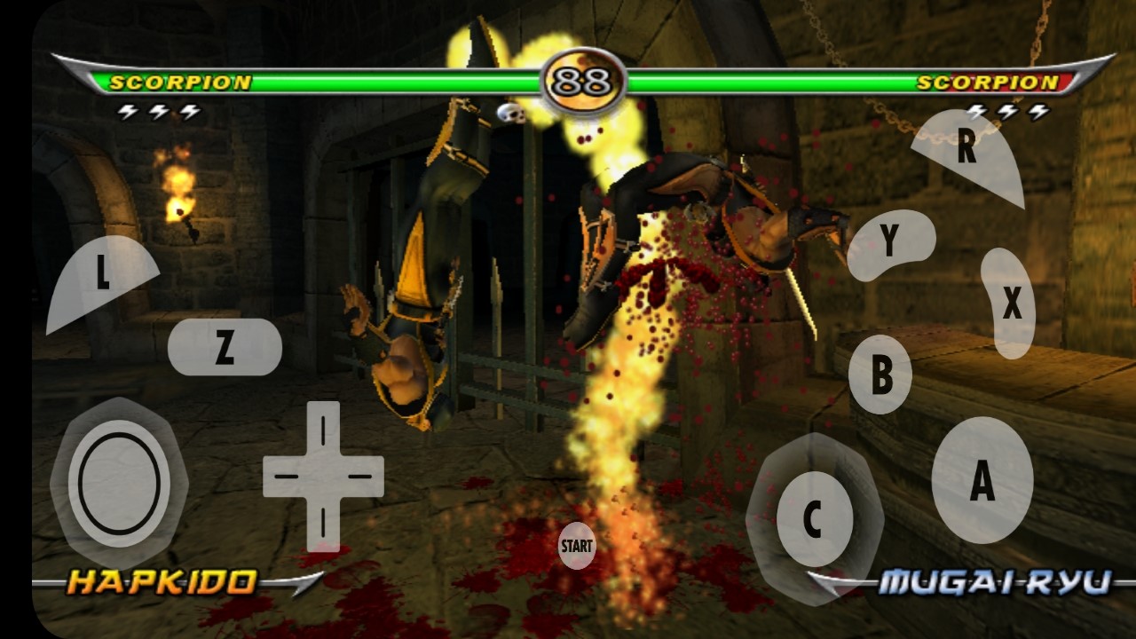 اسکرین شات 5 بازی مورتال کمبت ارماگدون