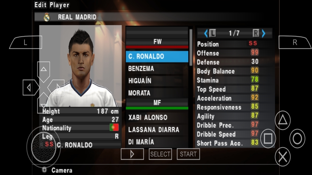 اسکرین شات 8 بازی شبیه ساز فوتبال pes 2013 کامل