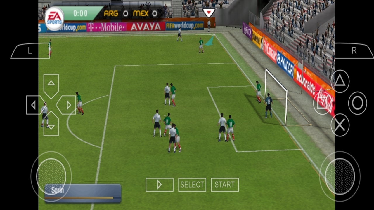 اسکرین شات 10 بازی شبیه ساز فوتبال جام جهانی 2006