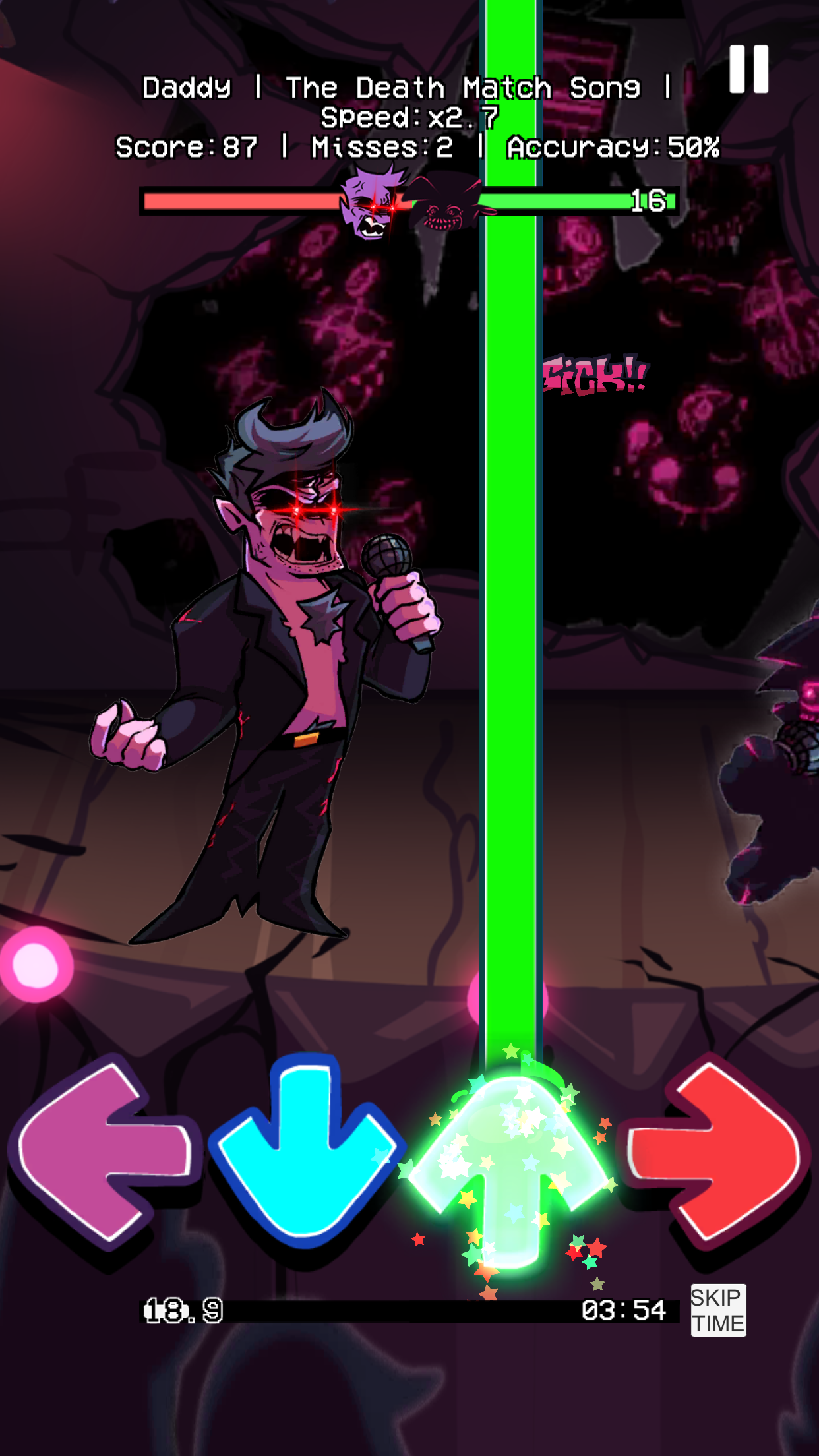 اسکرین شات 5 بازی Rap Battle In Corruption FNF