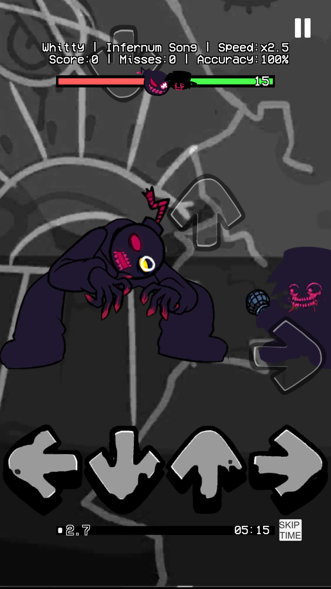 اسکرین شات 4 بازی Rap Battle In Corruption FNF