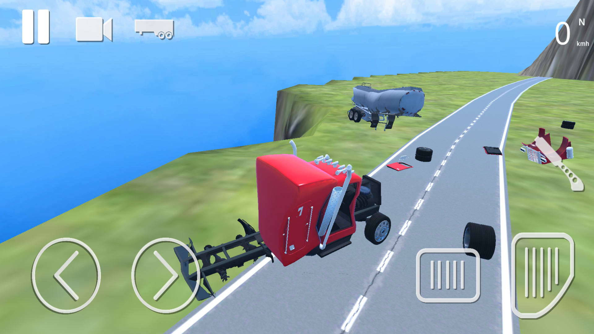 اسکرین شات 1 بازی Truck Crash Simulator Accident