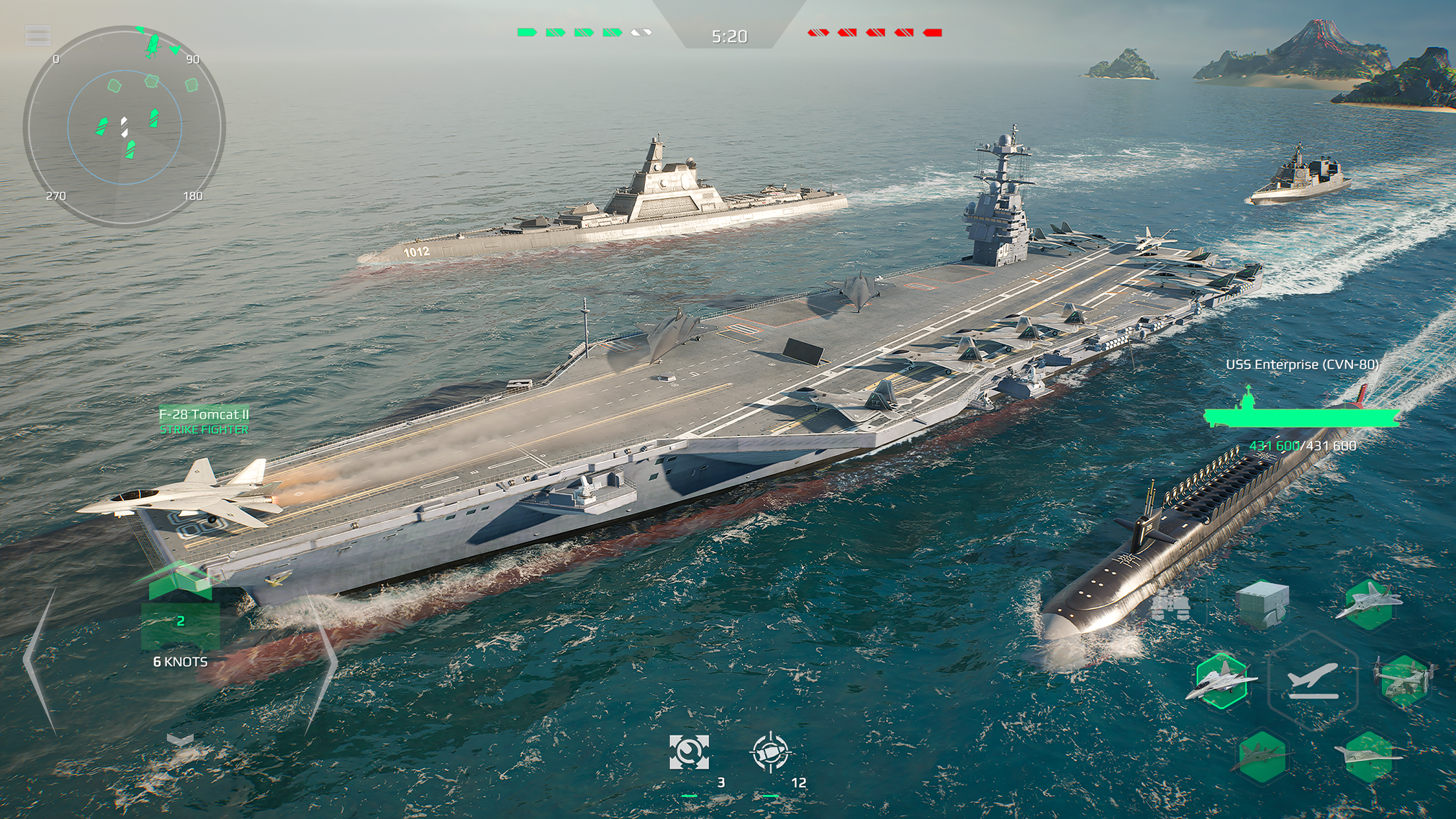 اسکرین شات 1 بازی Modern Warships: Naval Battles