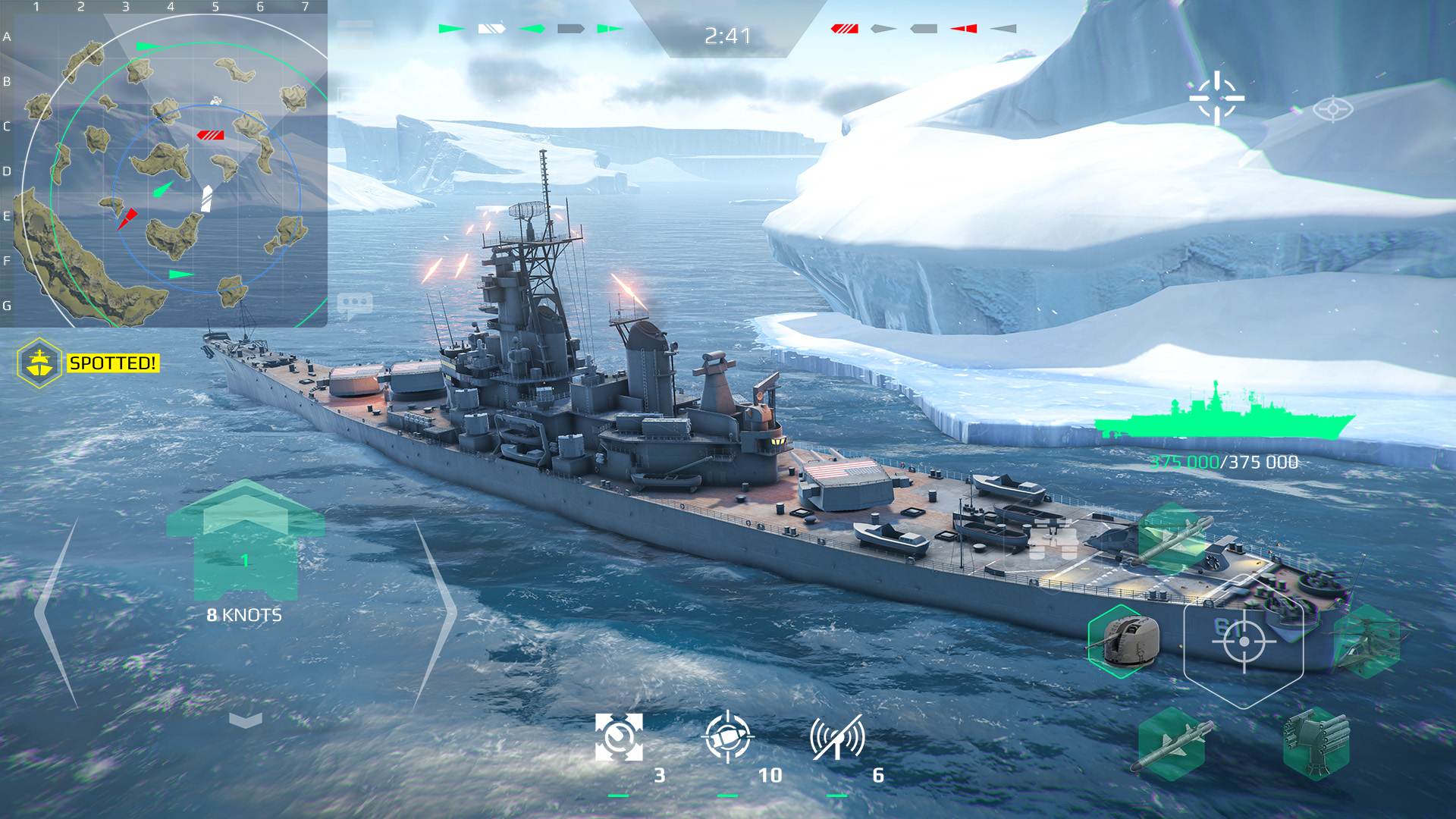 اسکرین شات 4 بازی Modern Warships: Naval Battles