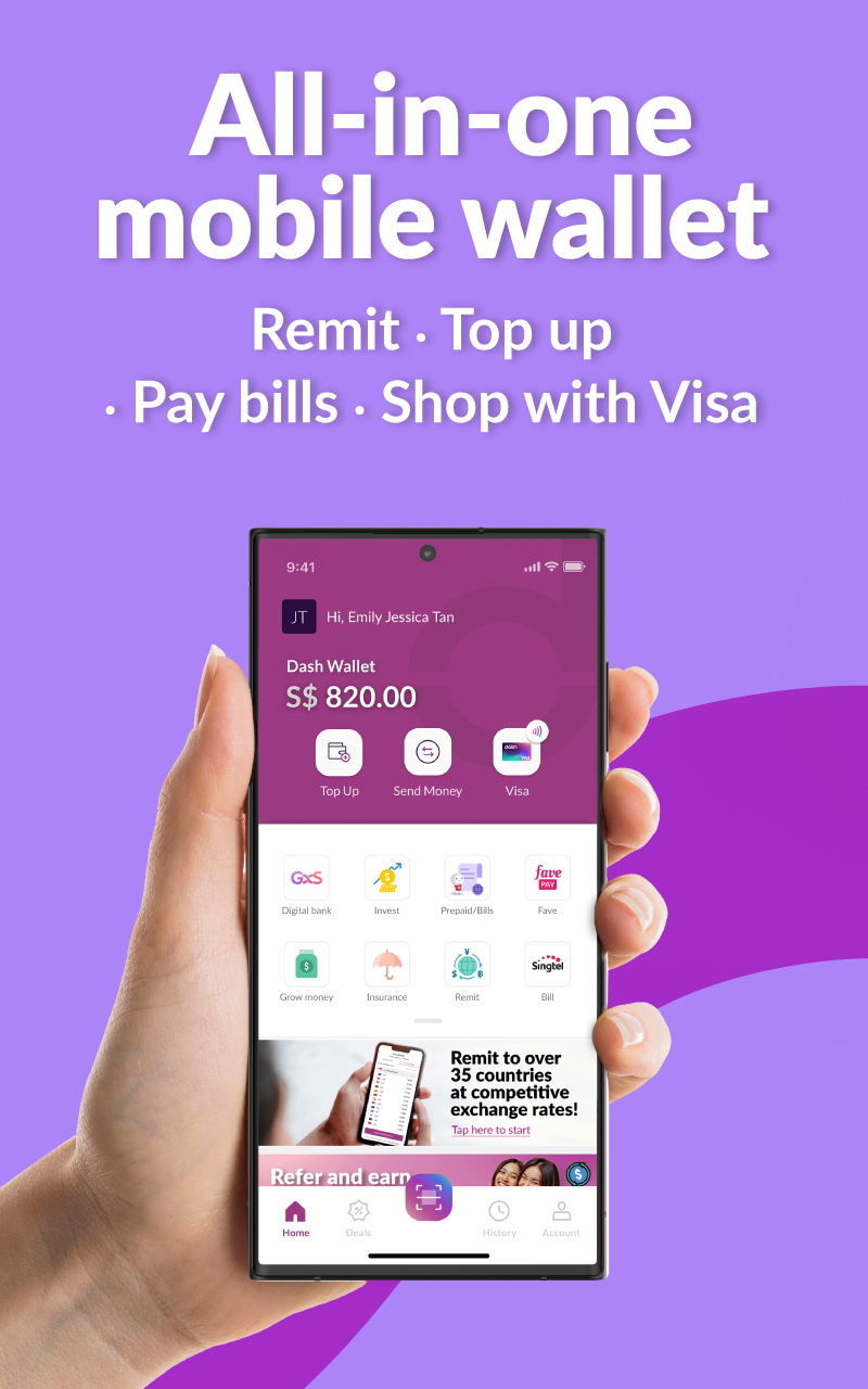اسکرین شات 1 برنامه Dash by Western Union
