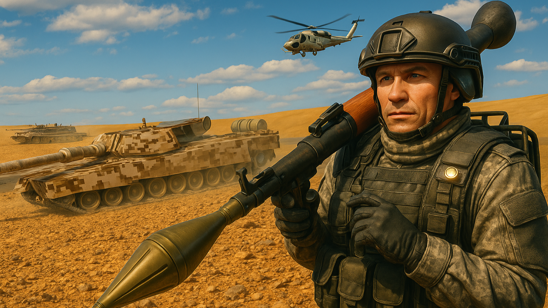 اسکرین شات 1 بازی Bazooka Infantry 3D