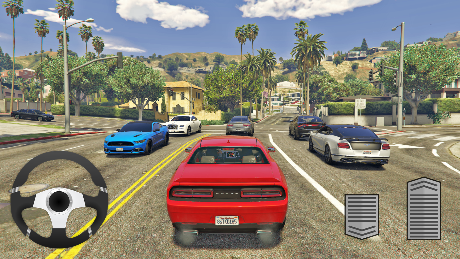 اسکرین شات 1 بازی Dodge Challenger Driving Simul