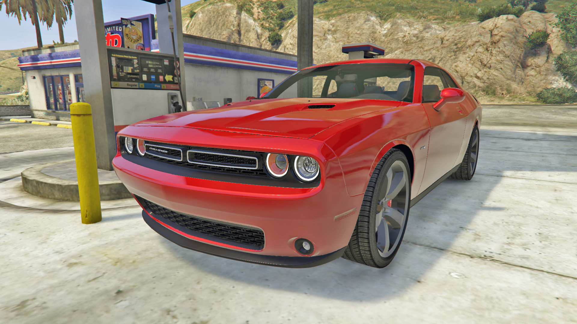 اسکرین شات 3 بازی Dodge Challenger Driving Simul