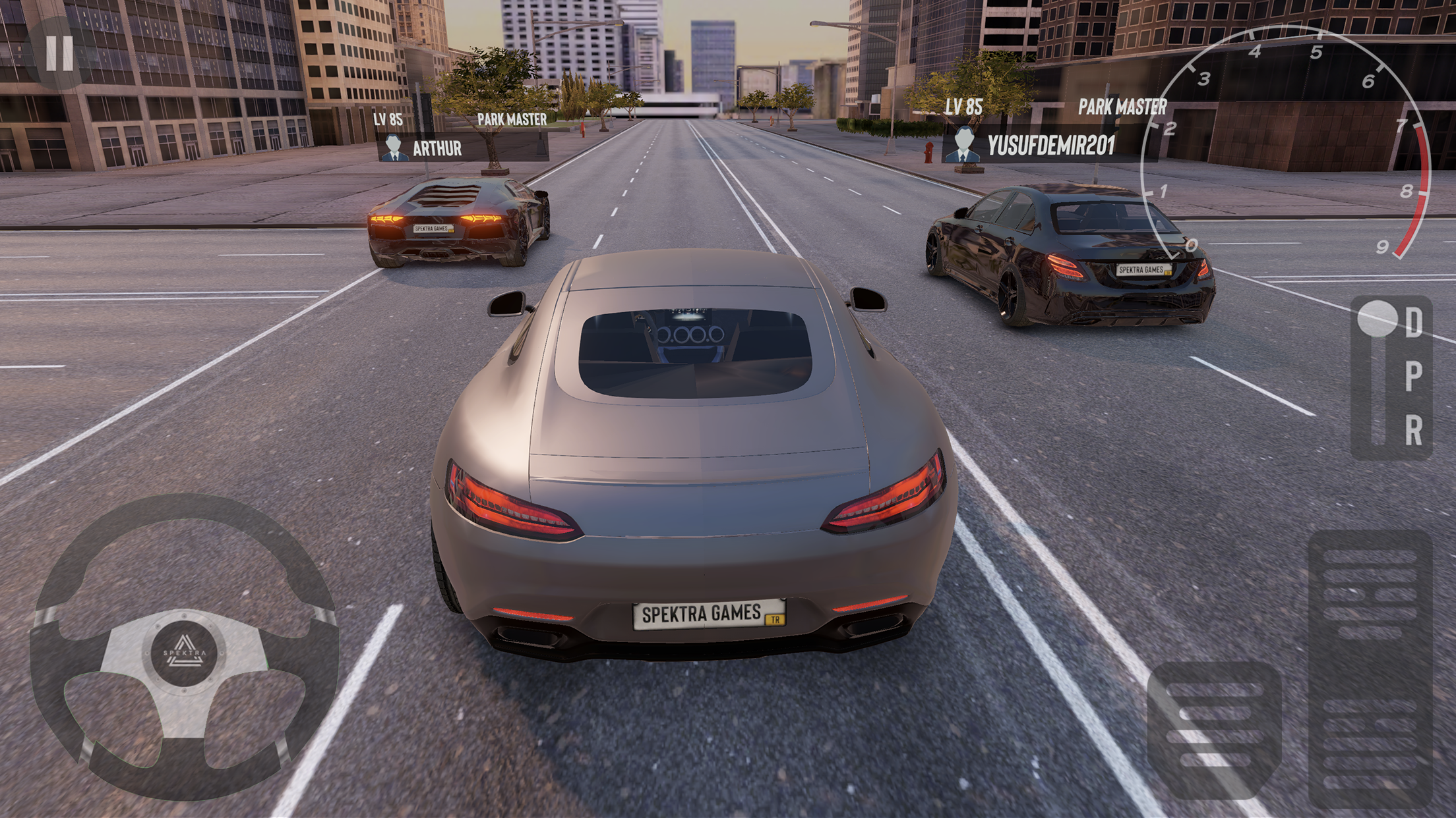 اسکرین شات 1 بازی Parking Master Multiplayer