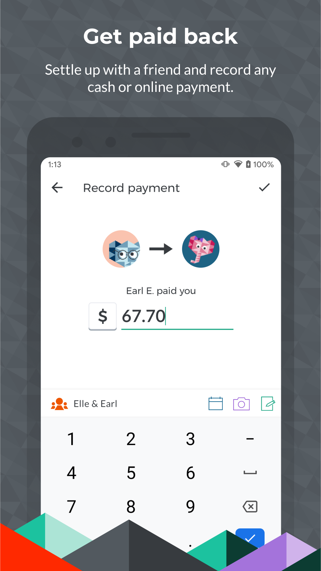 اسکرین شات 4 برنامه Splitwise