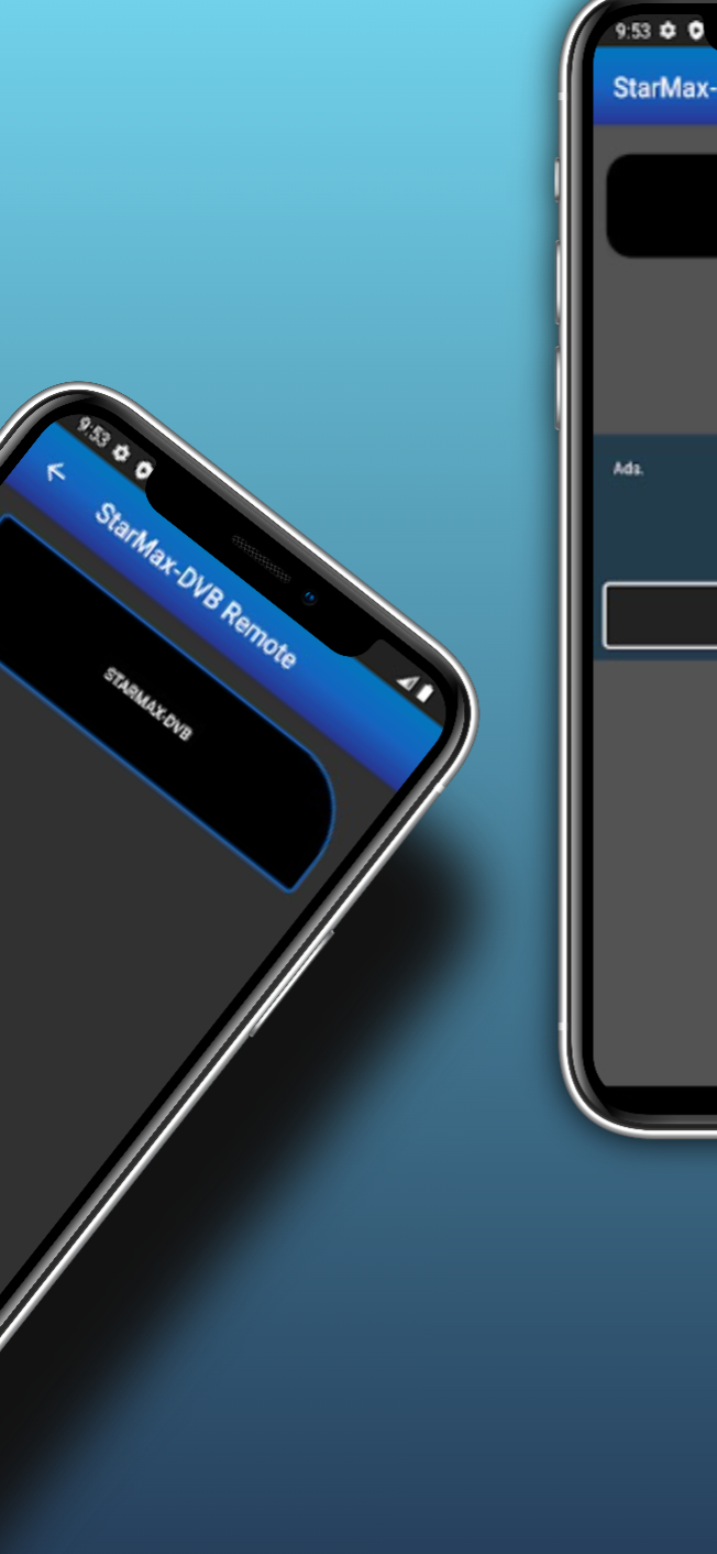 اسکرین شات 3 برنامه Remote control for StarMax DVB