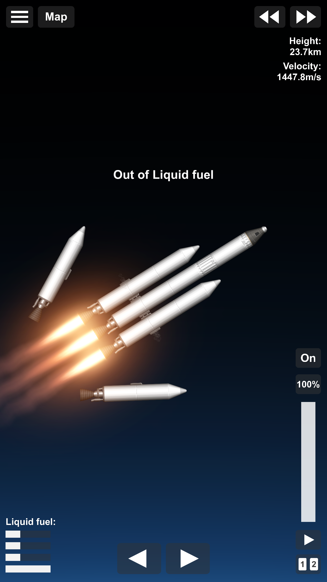 اسکرین شات 3 بازی Spaceflight Simulator