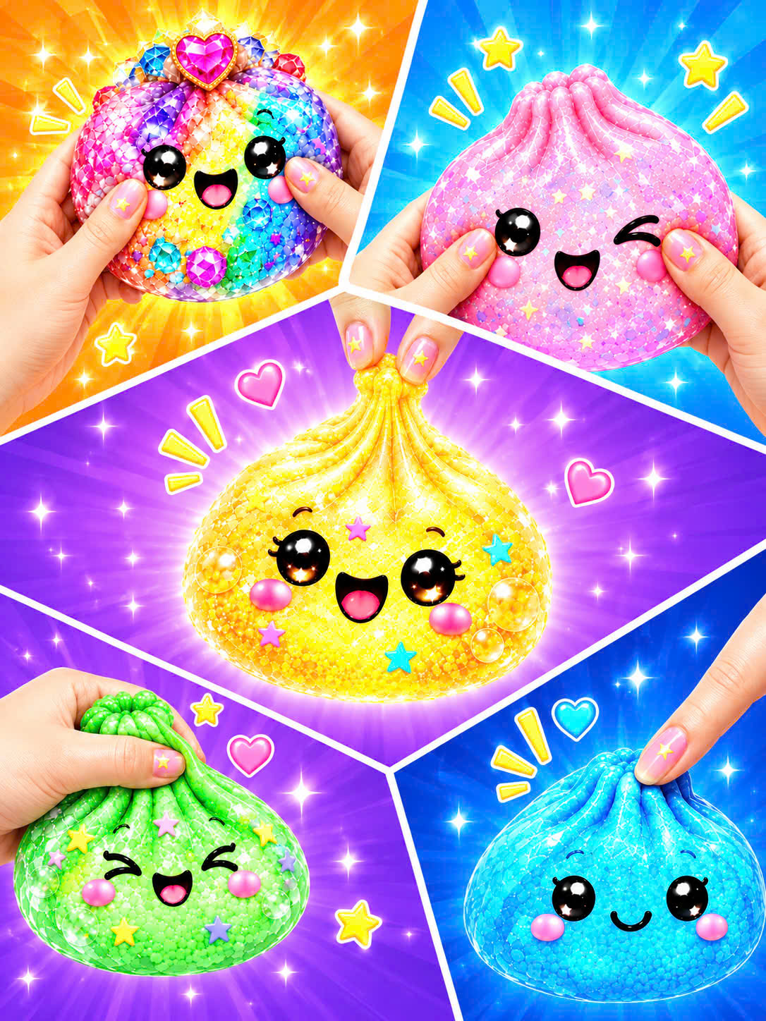 اسکرین شات 4 بازی Mystery Dumpling Squishy