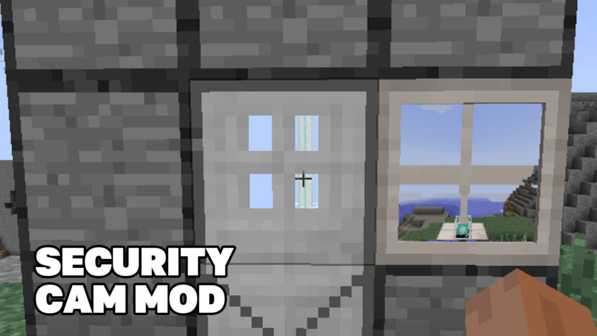 اسکرین شات 5 برنامه Security Camera Mod Minecraft