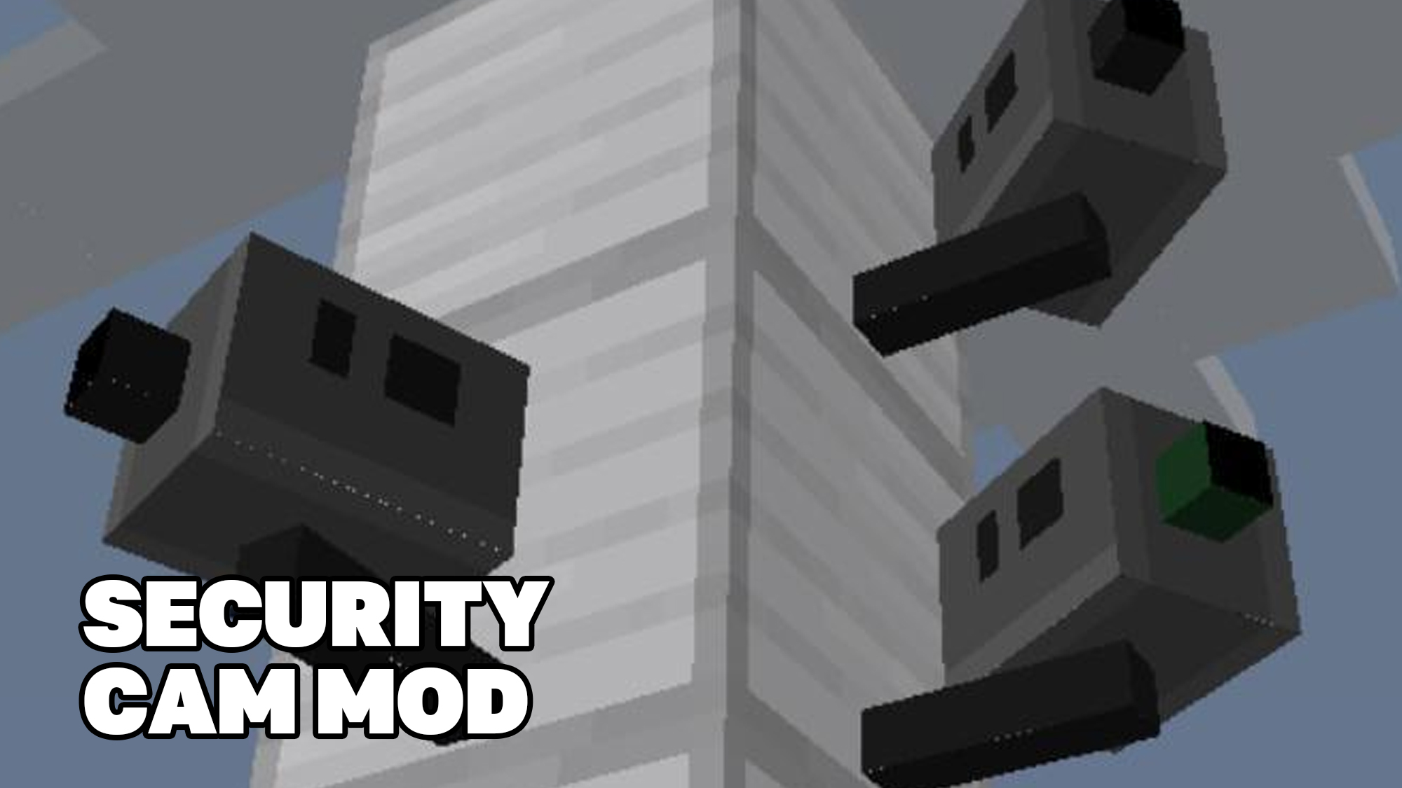 اسکرین شات 3 برنامه Security Camera Mod Minecraft