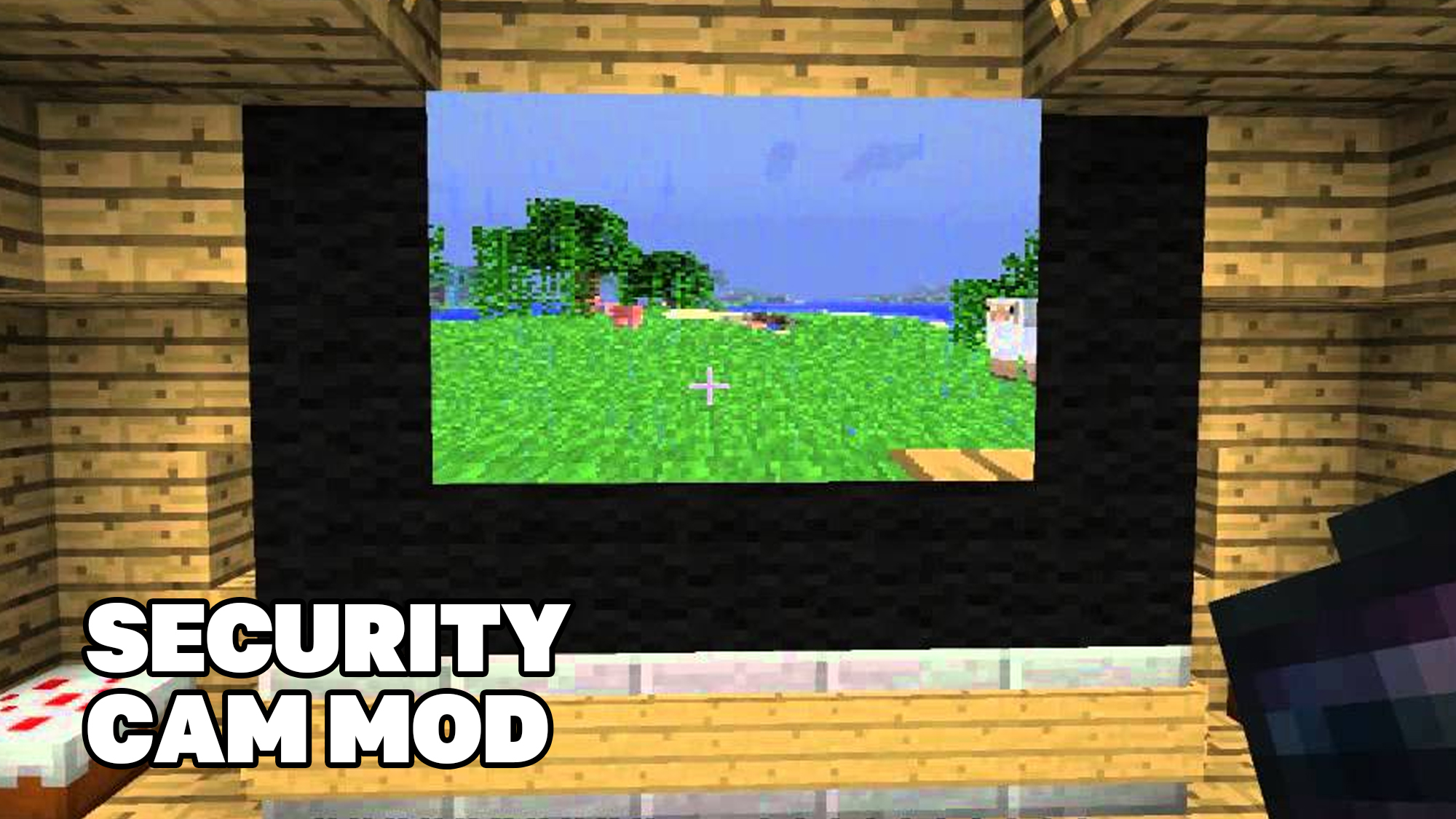 اسکرین شات 2 برنامه Security Camera Mod Minecraft