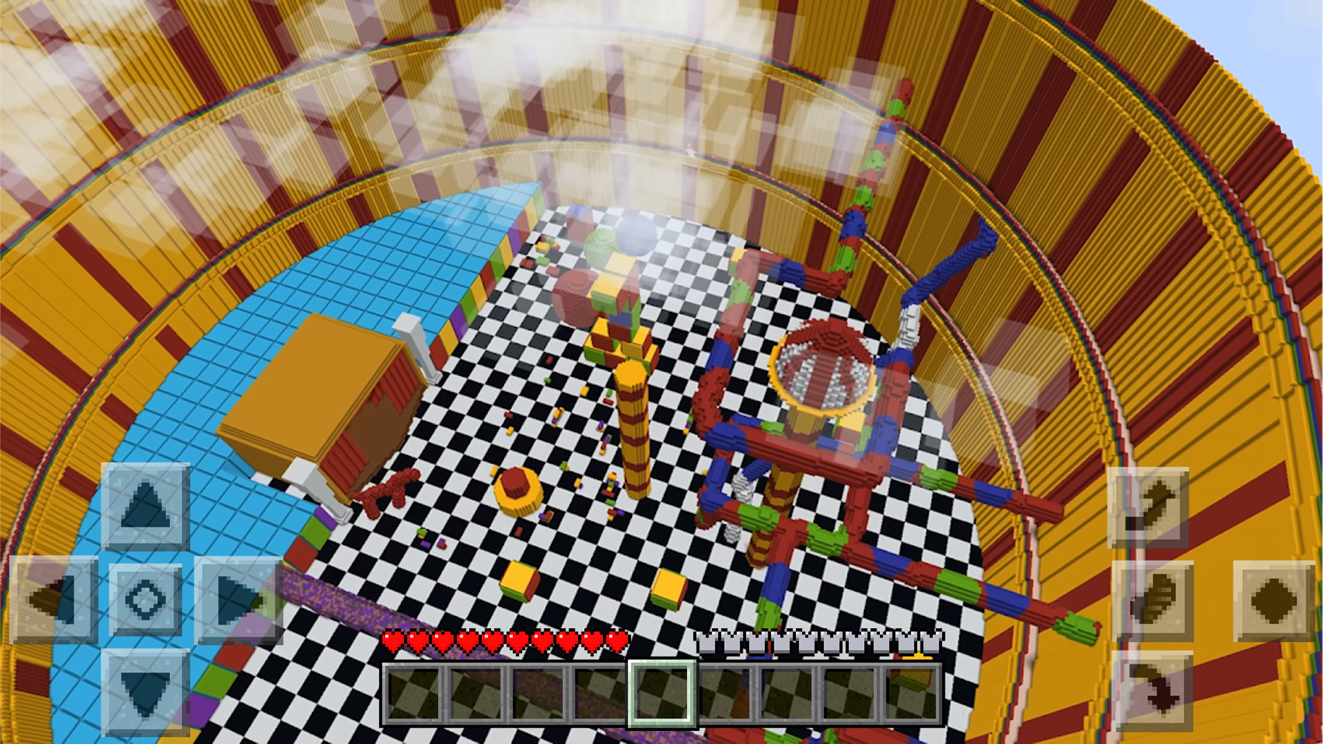 اسکرین شات 5 برنامه Rainbow Clown Mod Minecraft