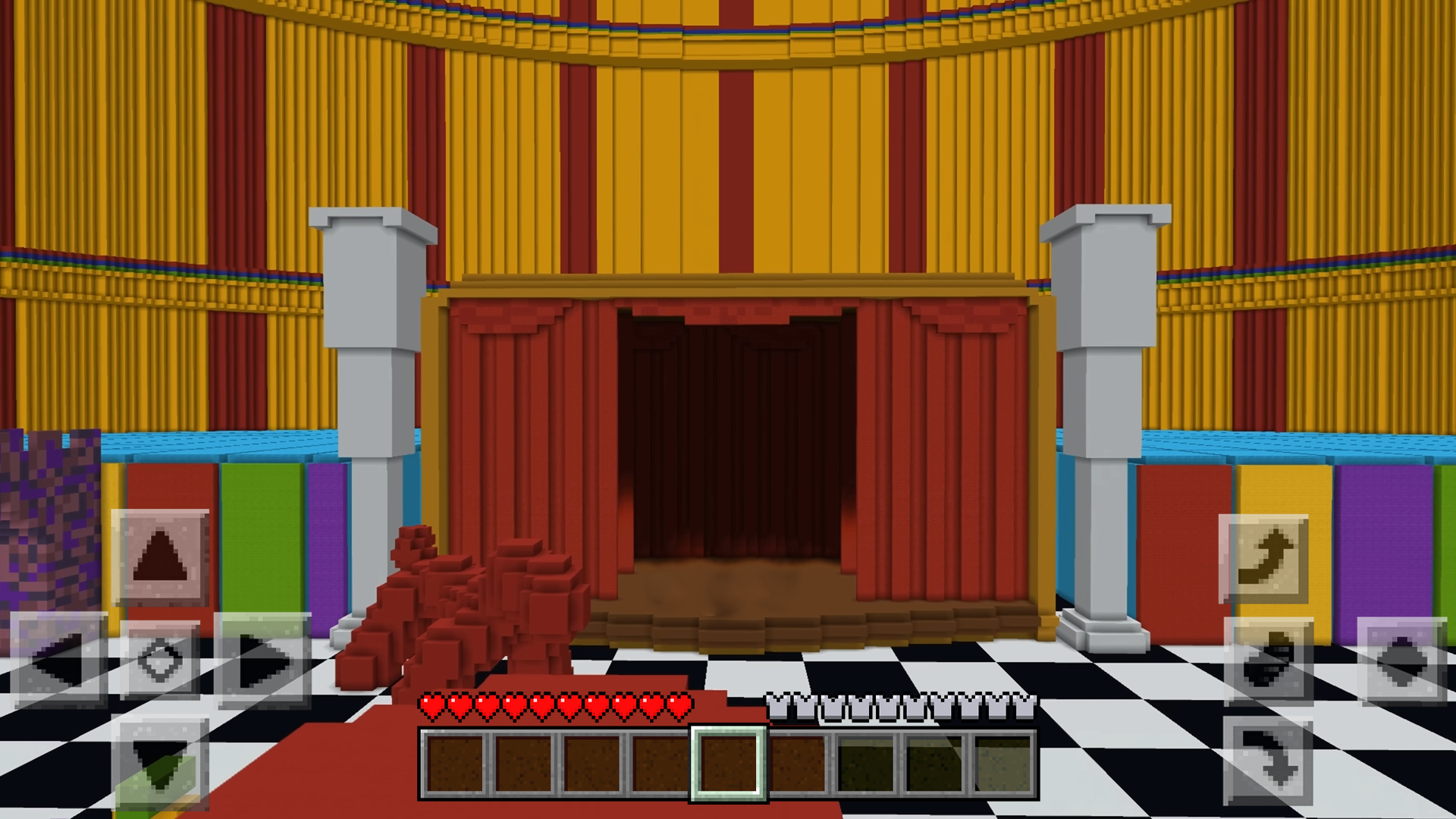 اسکرین شات 4 برنامه Rainbow Clown Mod Minecraft