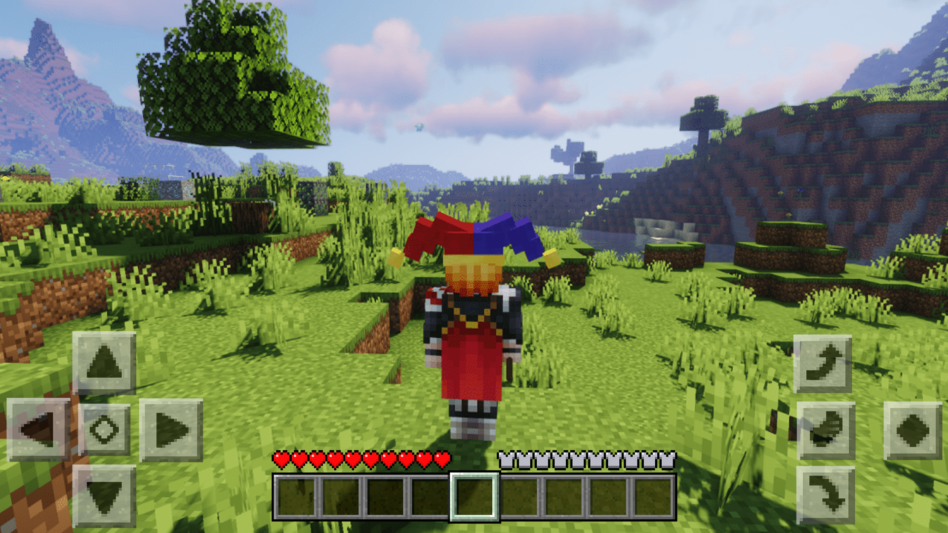 اسکرین شات 2 برنامه Rainbow Clown Mod Minecraft