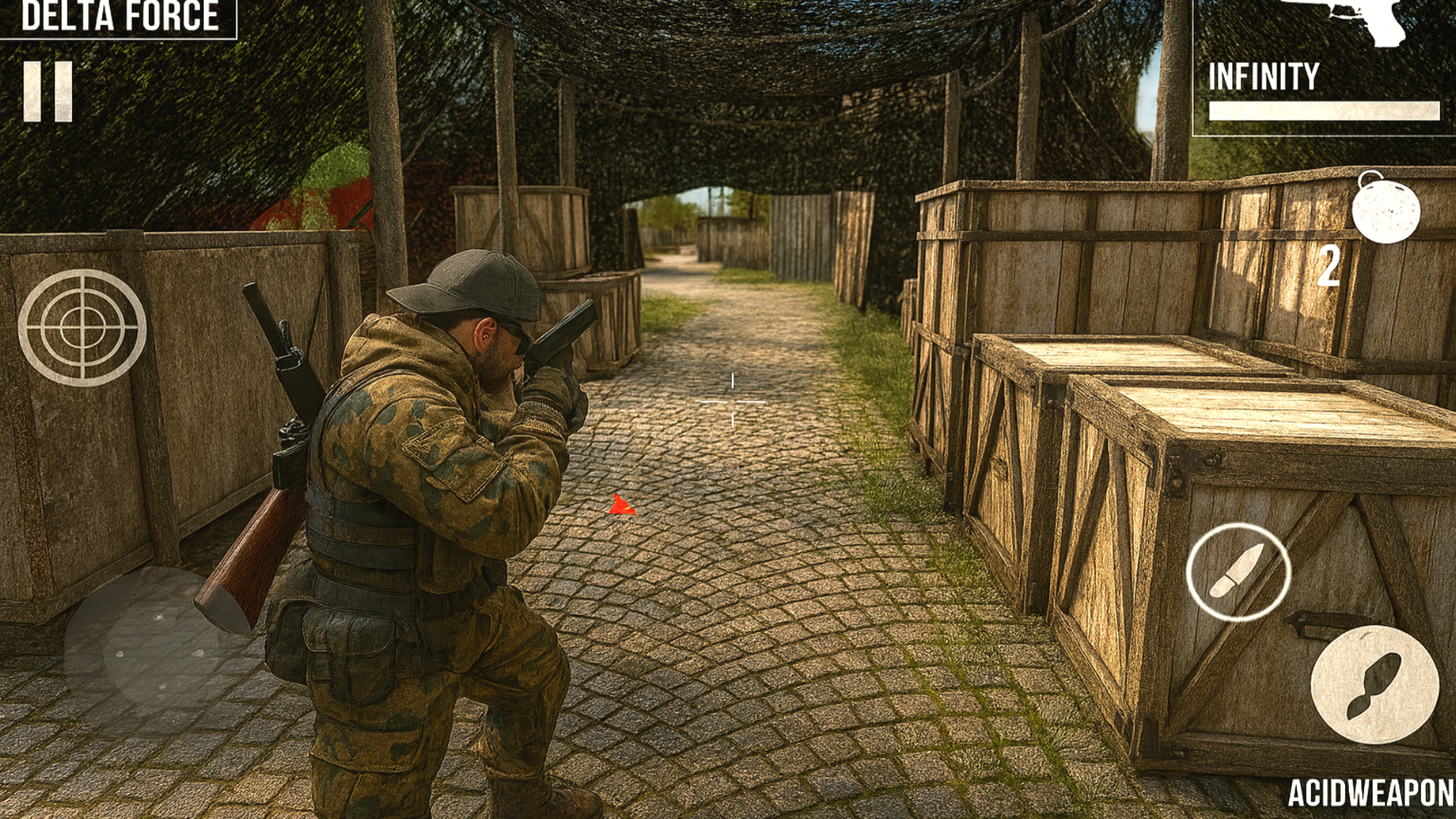 اسکرین شات 4 بازی Delta Assault Shooting Games