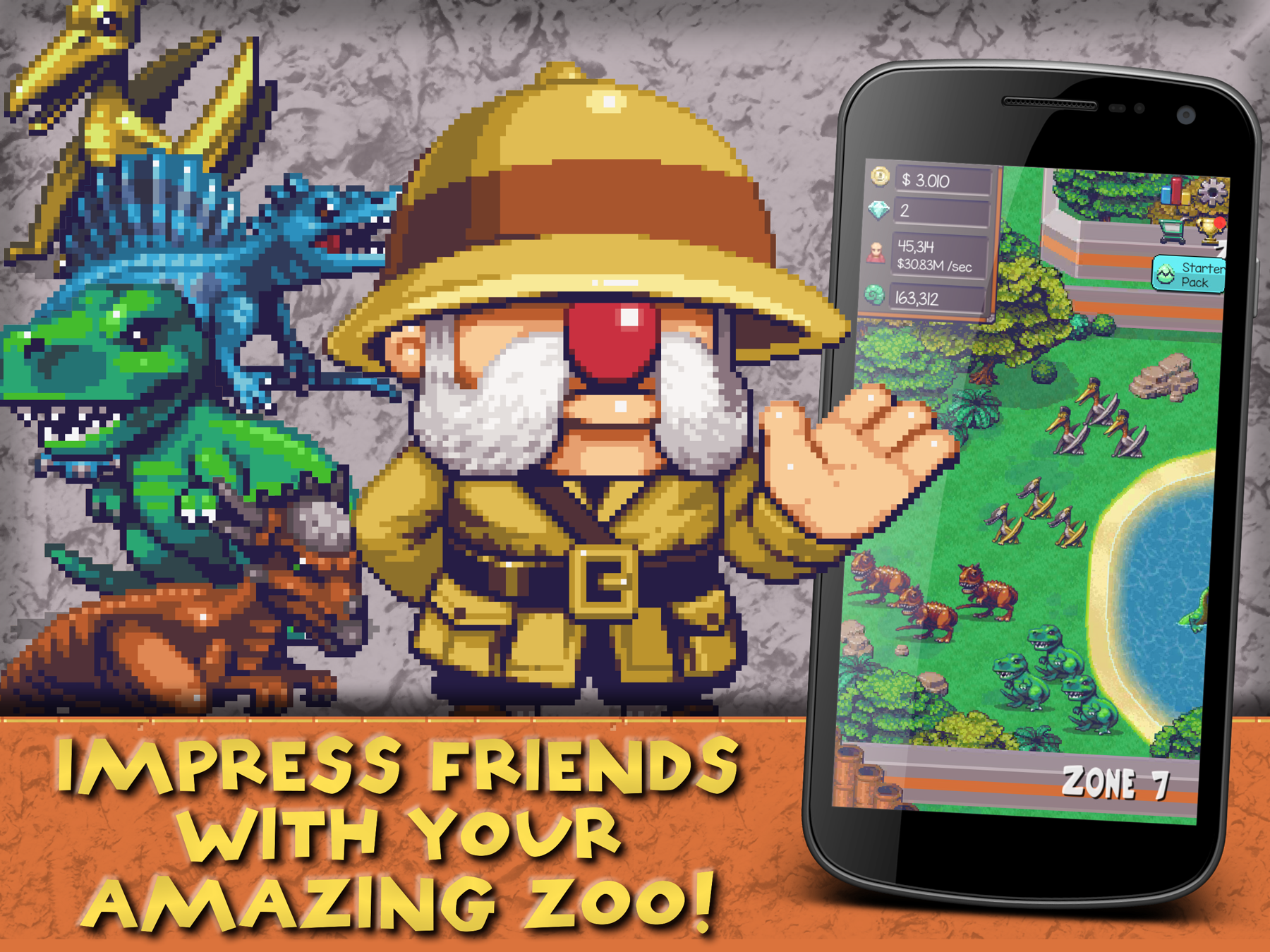 اسکرین شات 7 بازی Idle Dino Zoo