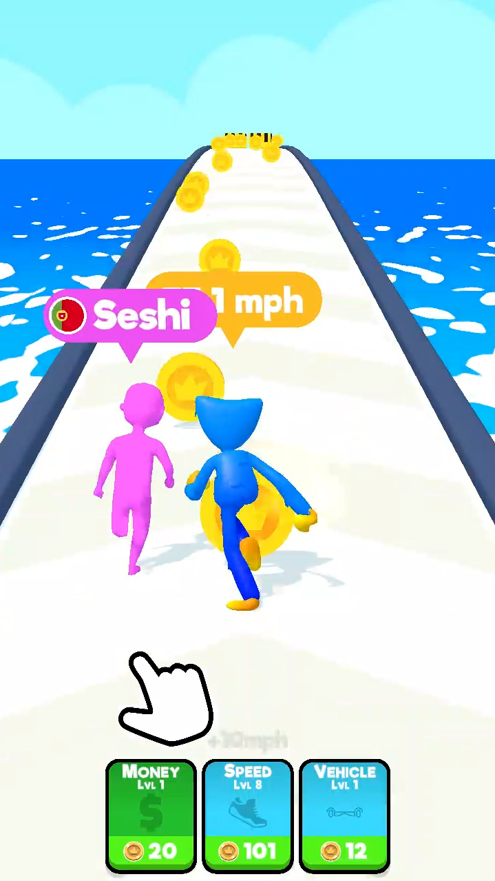 اسکرین شات 1 بازی Idle Speed Race