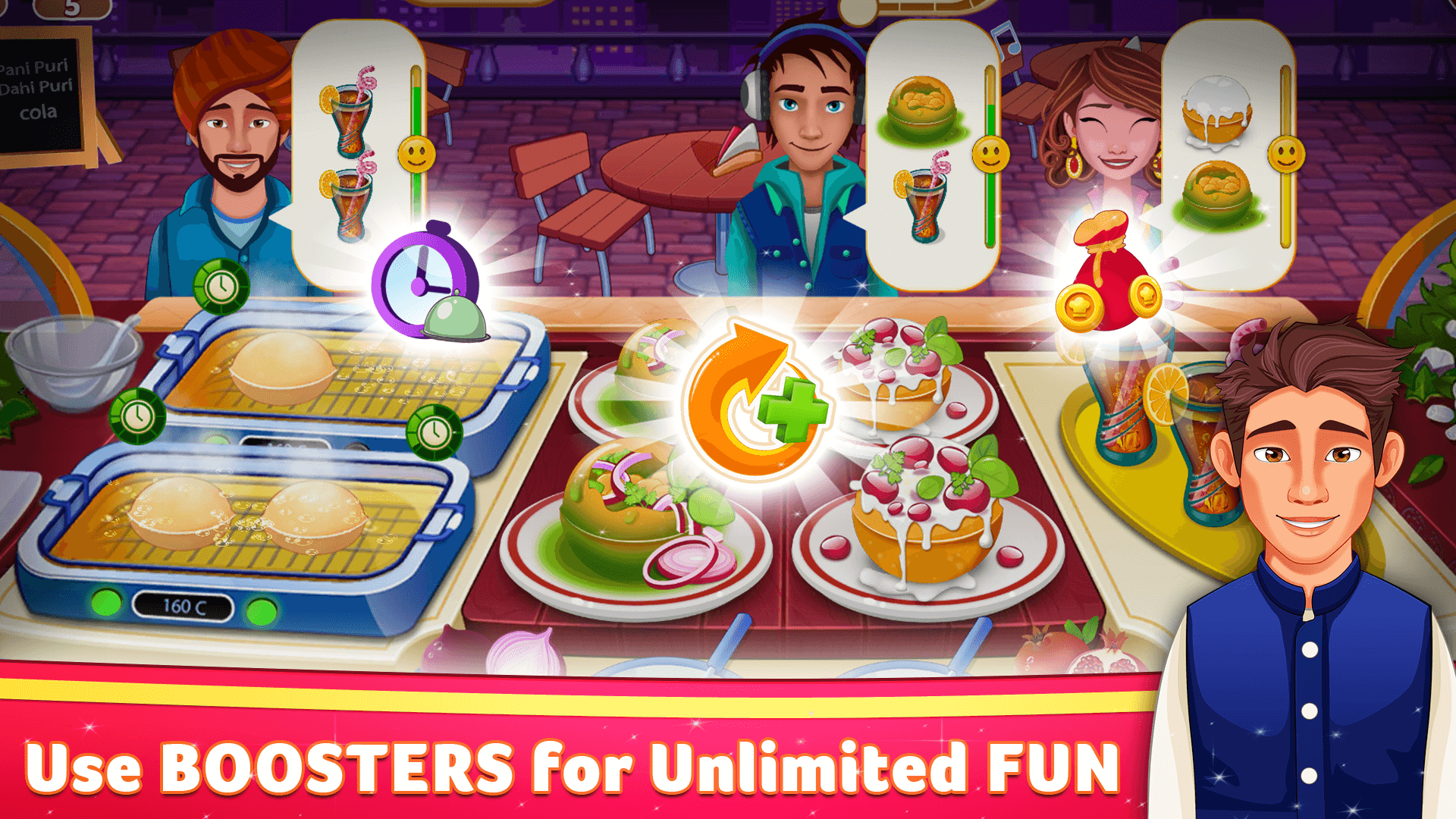 اسکرین شات 6 بازی Indian Cooking Star: Chef Game