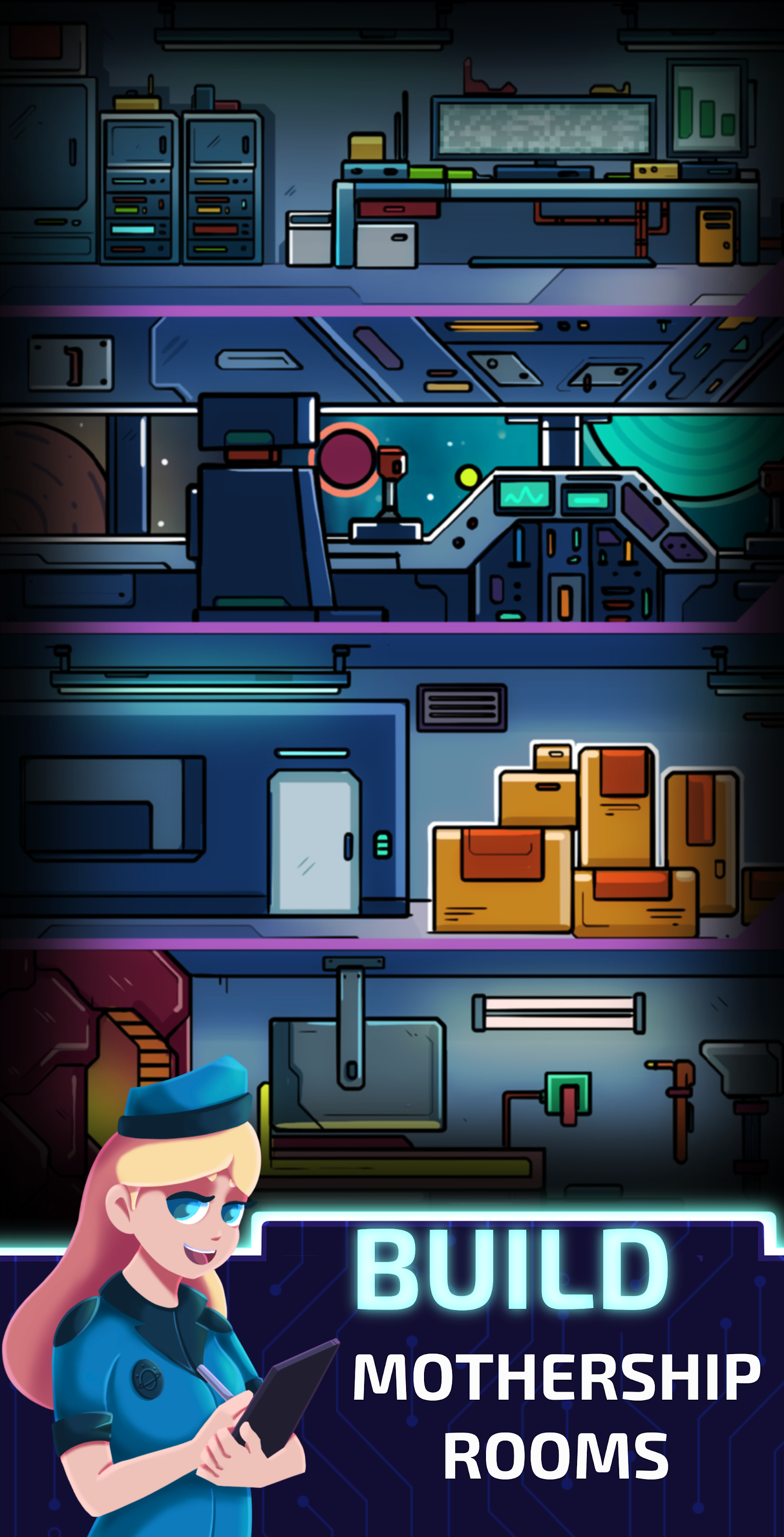 اسکرین شات 5 بازی Idle Planet Miner