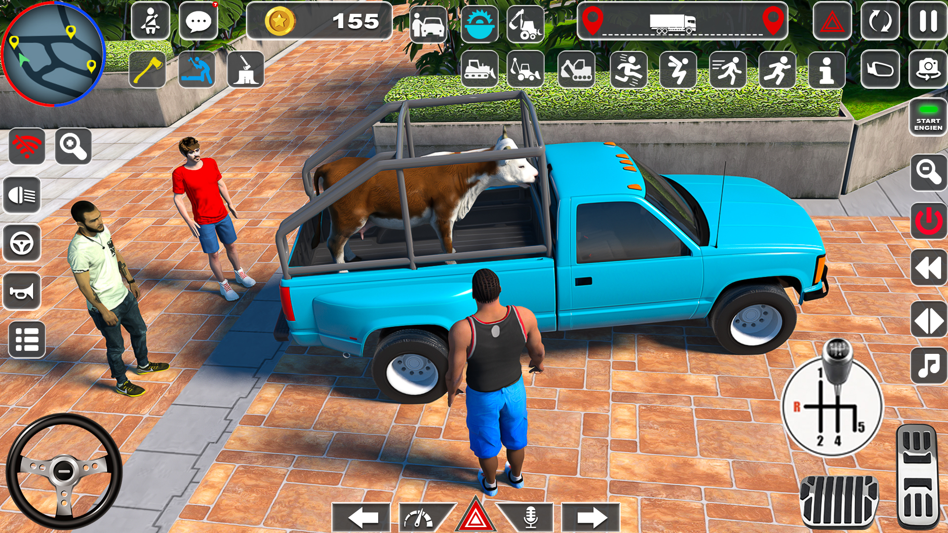 اسکرین شات 5 برنامه Wild Animal Transporter Truck
