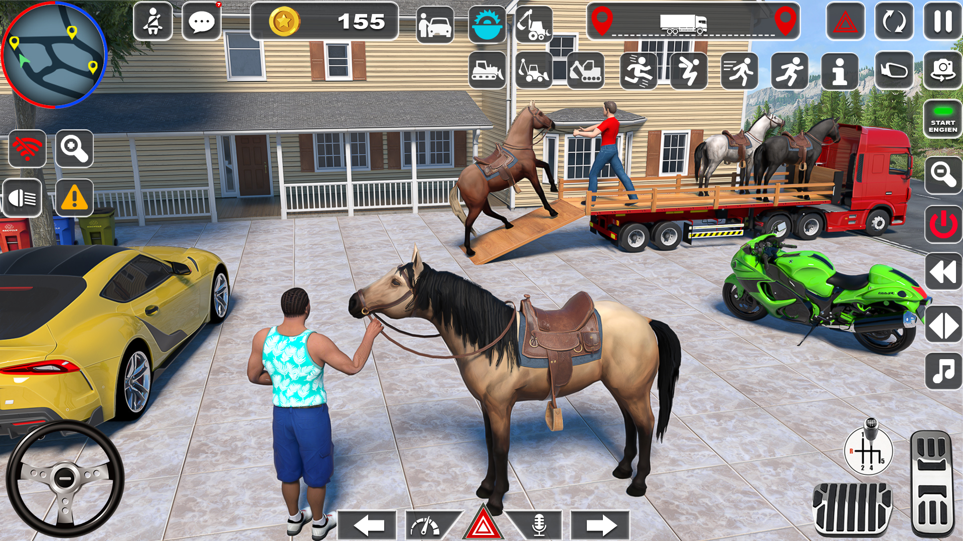 اسکرین شات 4 برنامه Wild Animal Transporter Truck