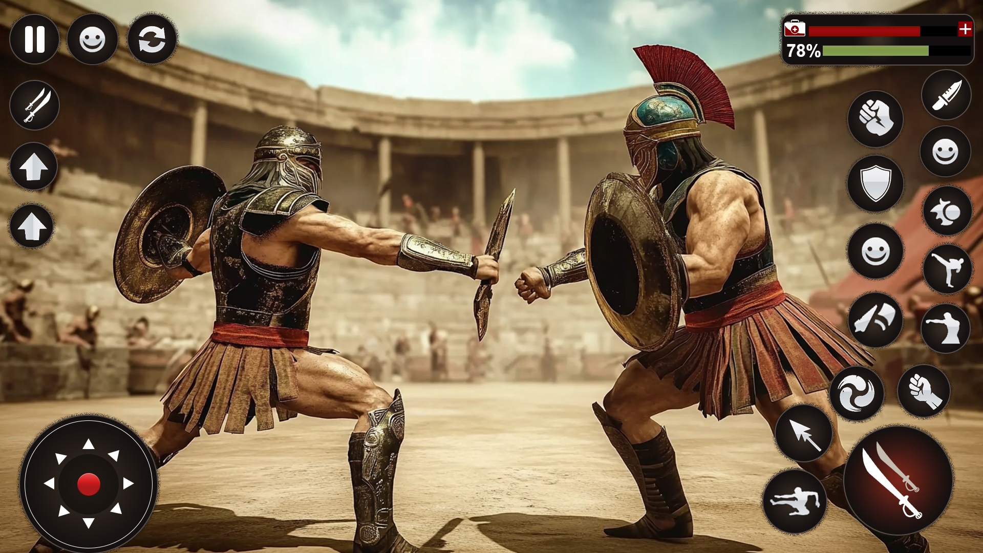 اسکرین شات 3 بازی Sword Fighting Gladiator Games