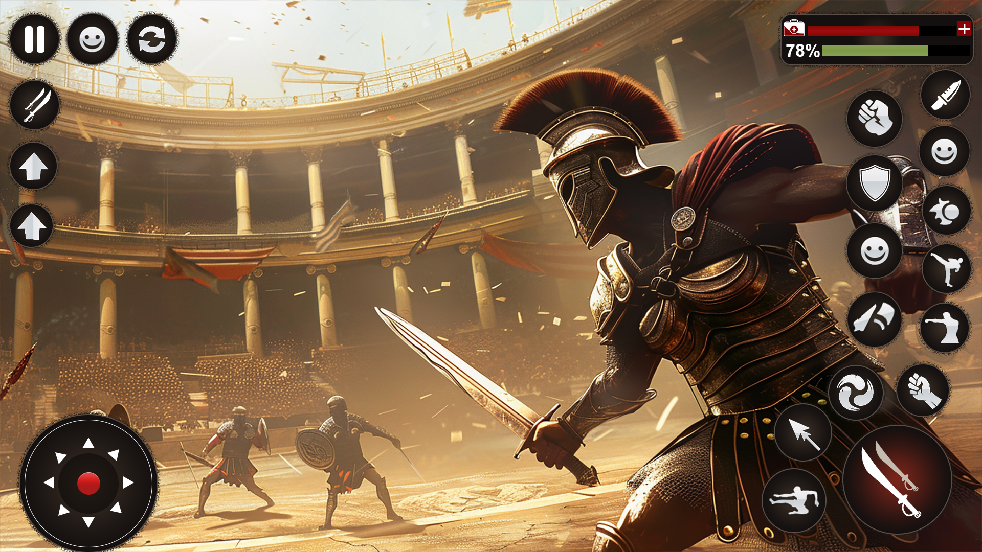اسکرین شات 5 بازی Sword Fighting Gladiator Games