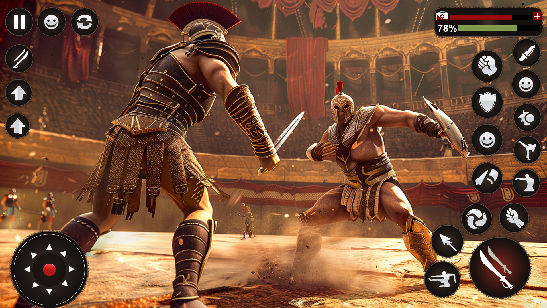 اسکرین شات 2 بازی Sword Fighting Gladiator Games