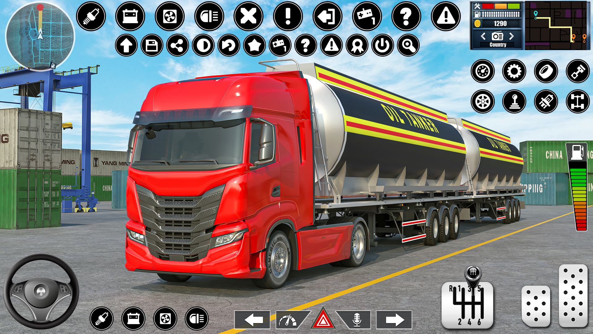 اسکرین شات 7 برنامه Oil Tanker Truck Driving Games