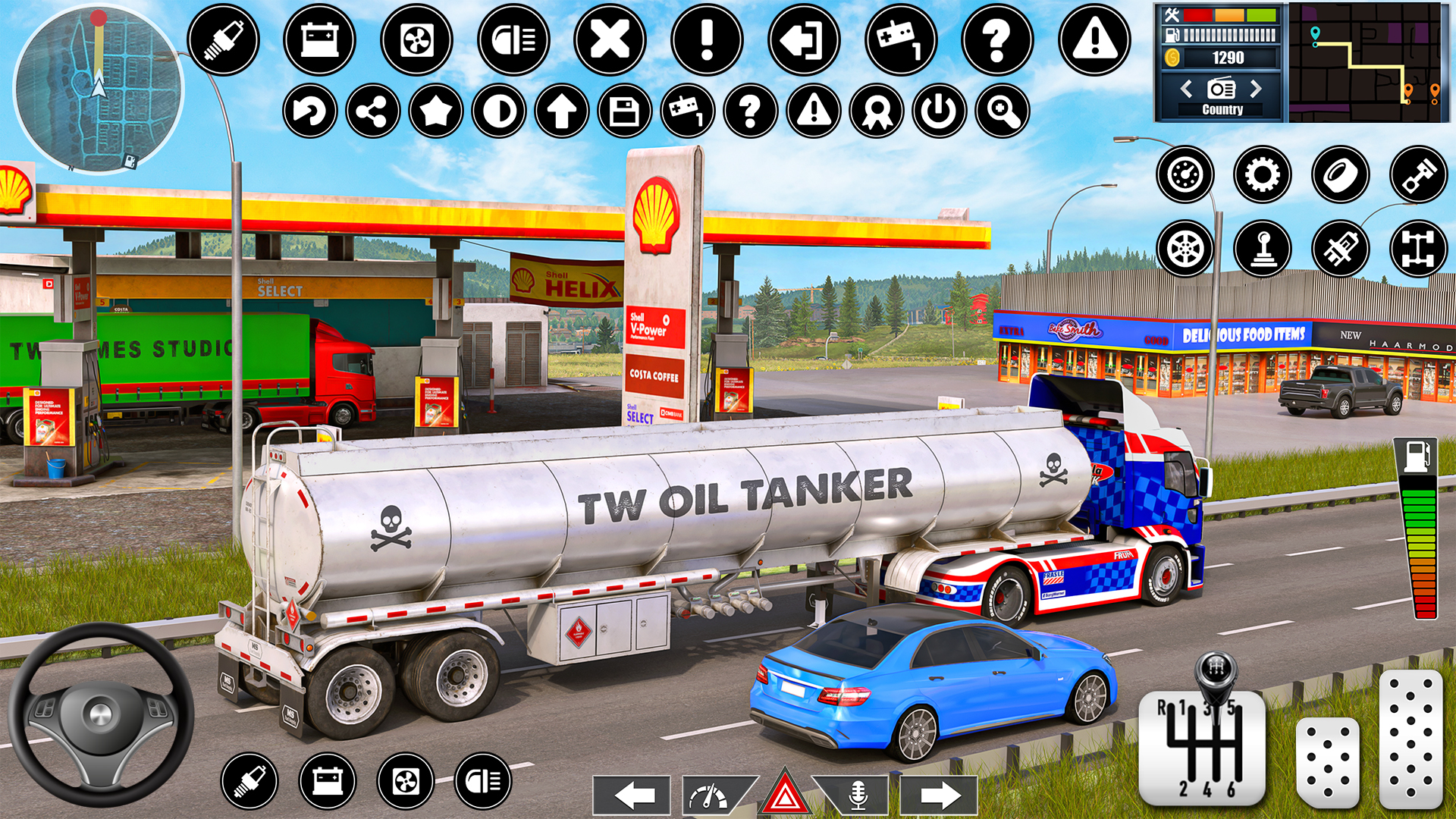اسکرین شات 3 برنامه Oil Tanker Truck Driving Games