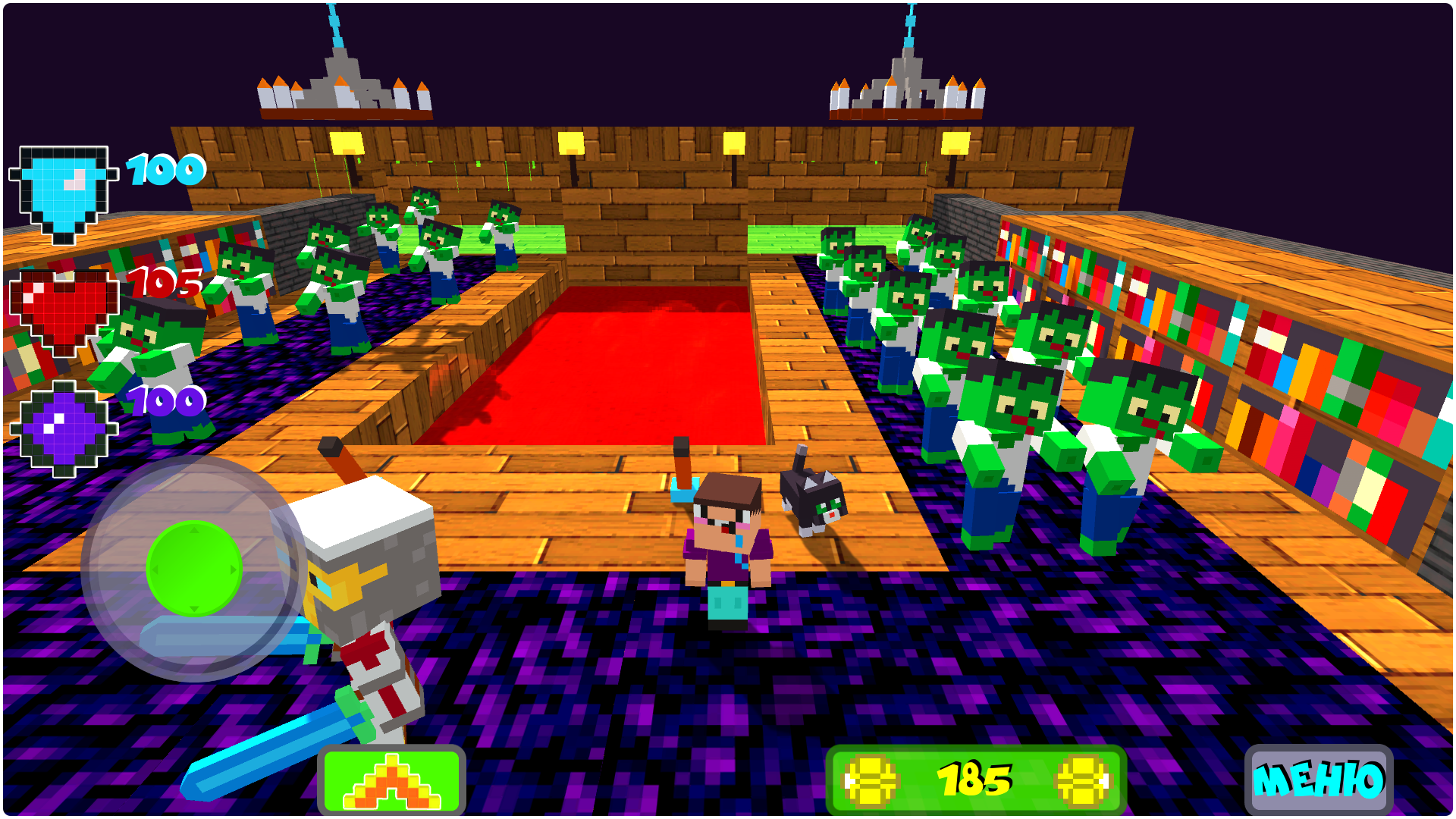 اسکرین شات 1 بازی Trap Craft: Zombie Defence
