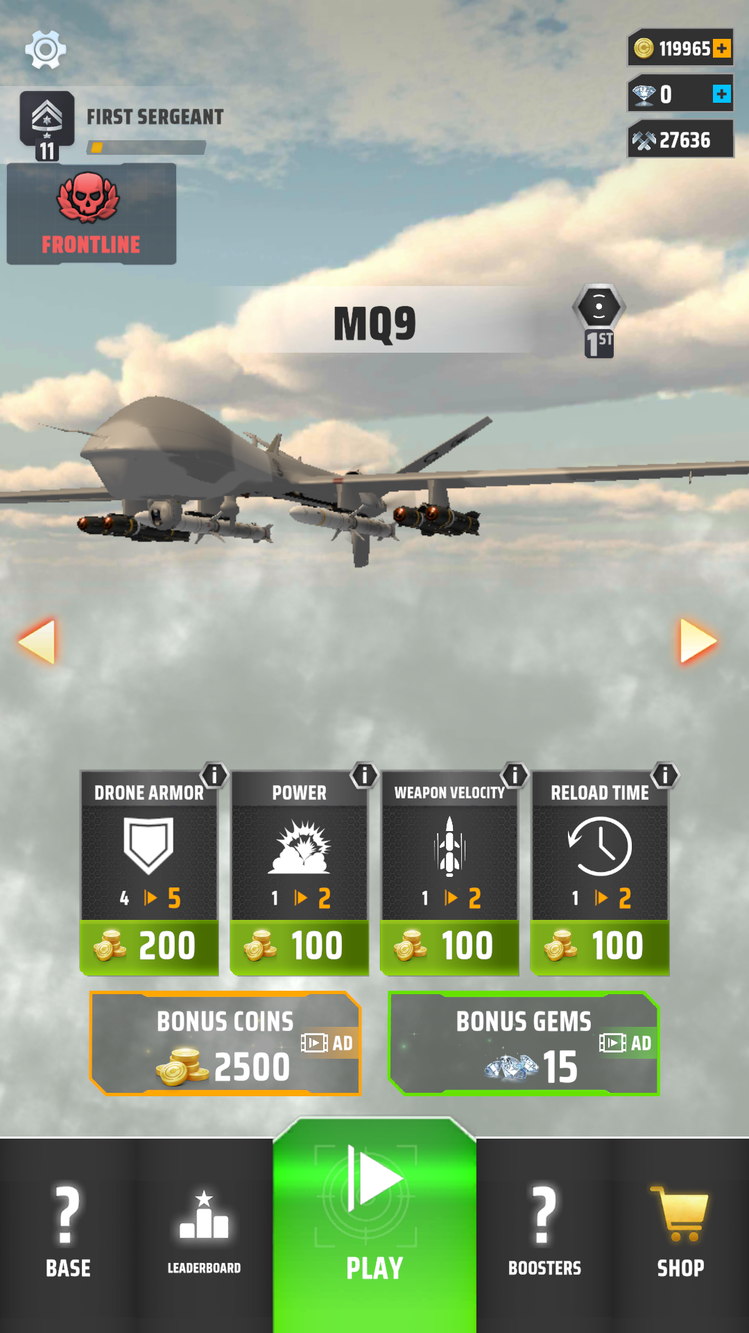 اسکرین شات 5 بازی Drone Strike Military War 3D