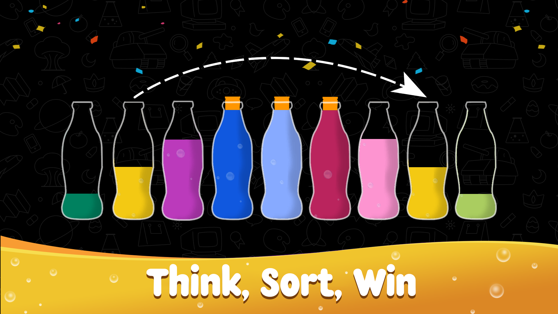 اسکرین شات 4 بازی Water Sort Puzzle: Liquid Sort