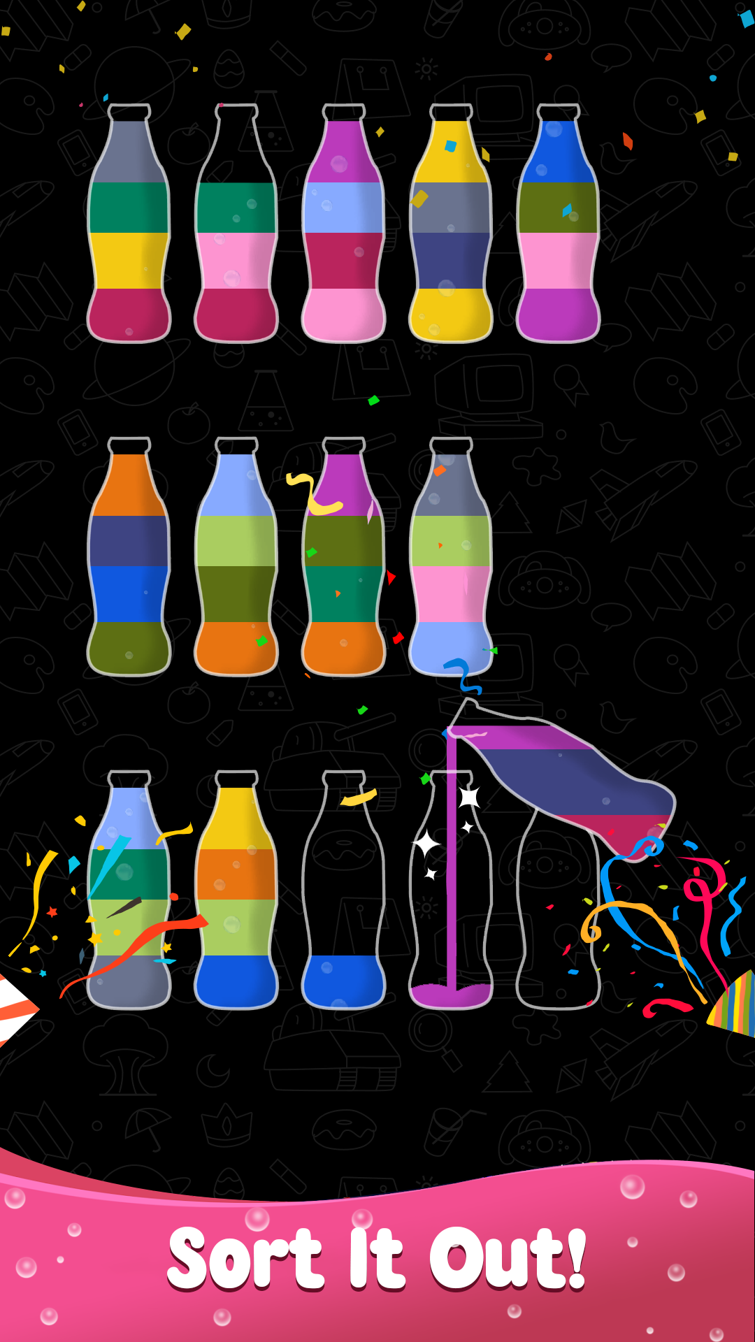 اسکرین شات 2 بازی Water Sort Puzzle: Liquid Sort