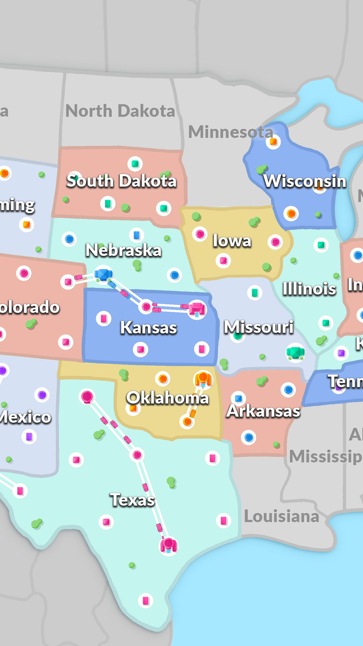 اسکرین شات 2 بازی State Connect: Traffic Control