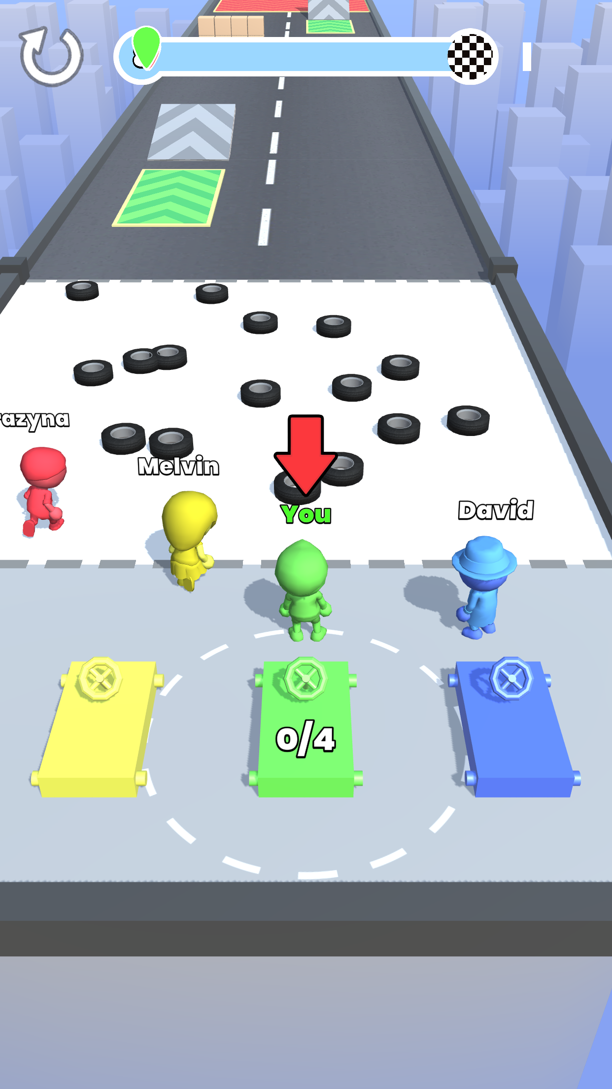 اسکرین شات 1 بازی CarCraft.io