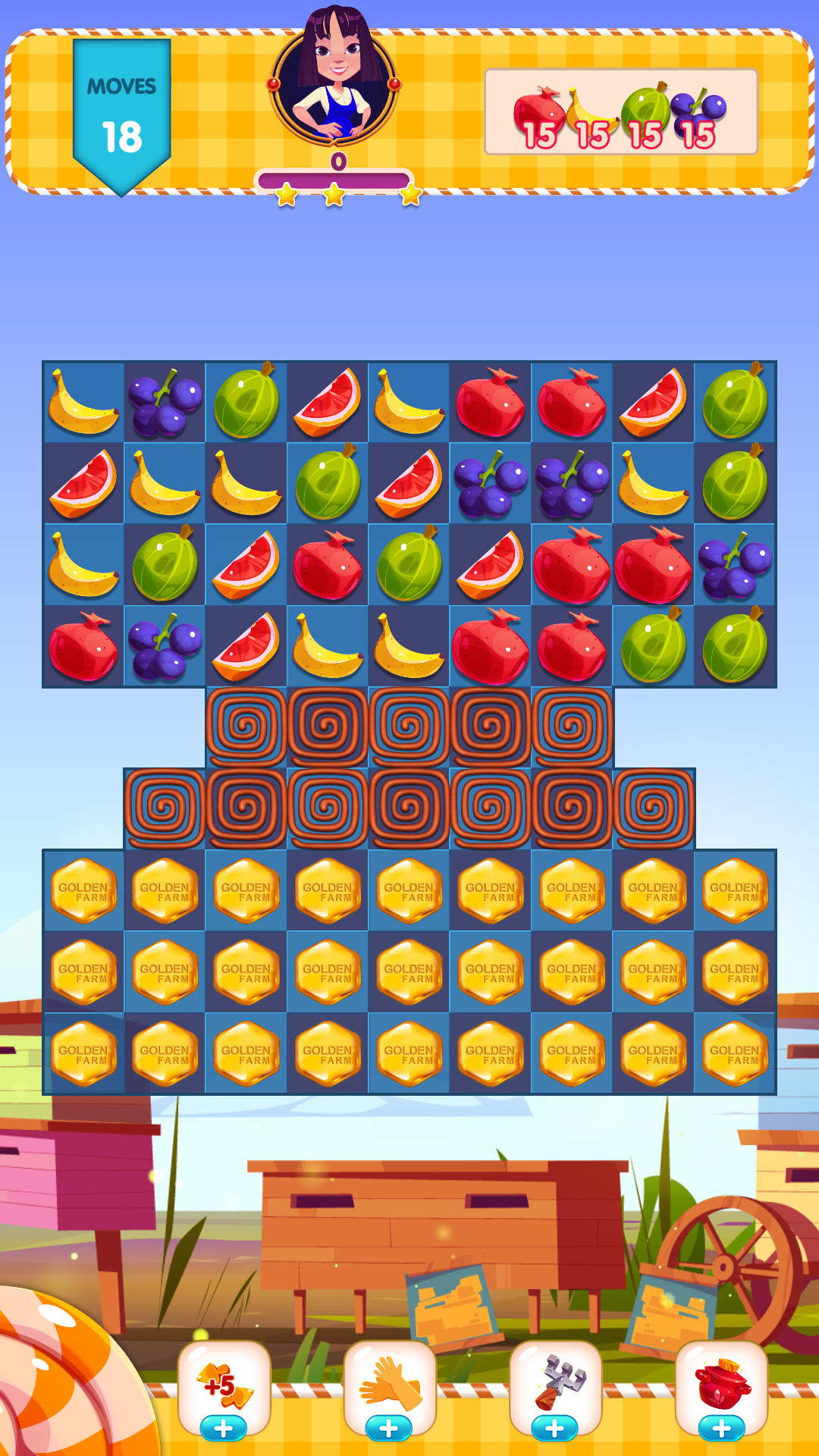 اسکرین شات 7 بازی Golden Field: Match 3 Puzzle