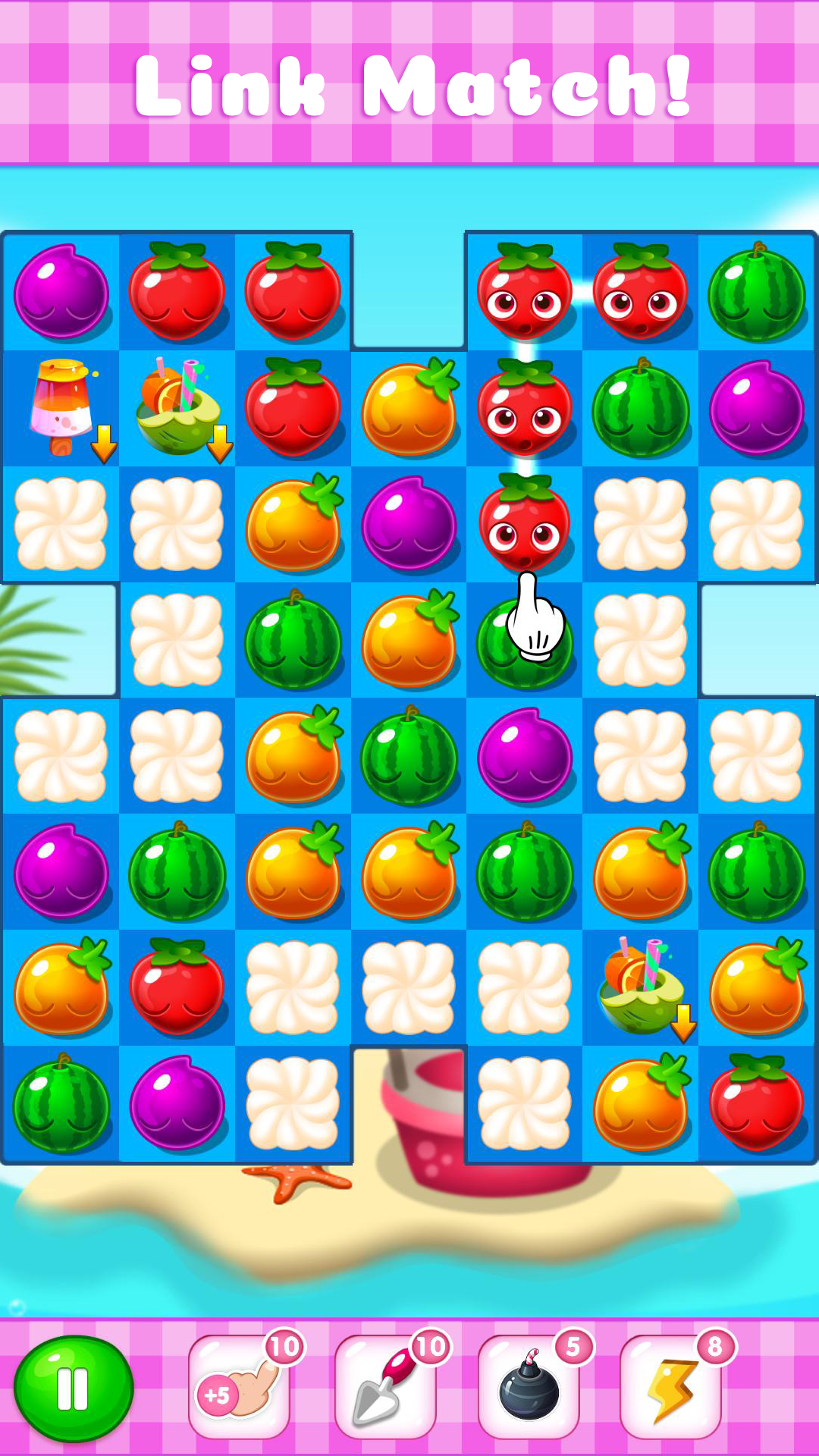 اسکرین شات 3 بازی Uncle's Garden: Match 3 Games