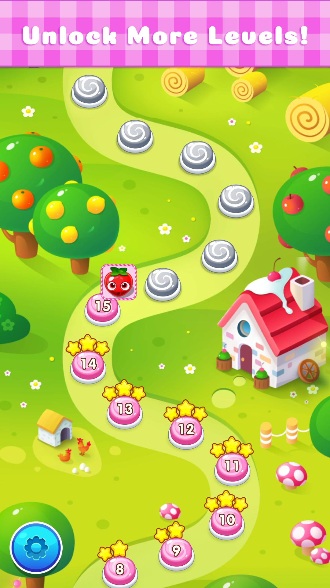 اسکرین شات 5 بازی Uncle's Garden: Match 3 Games