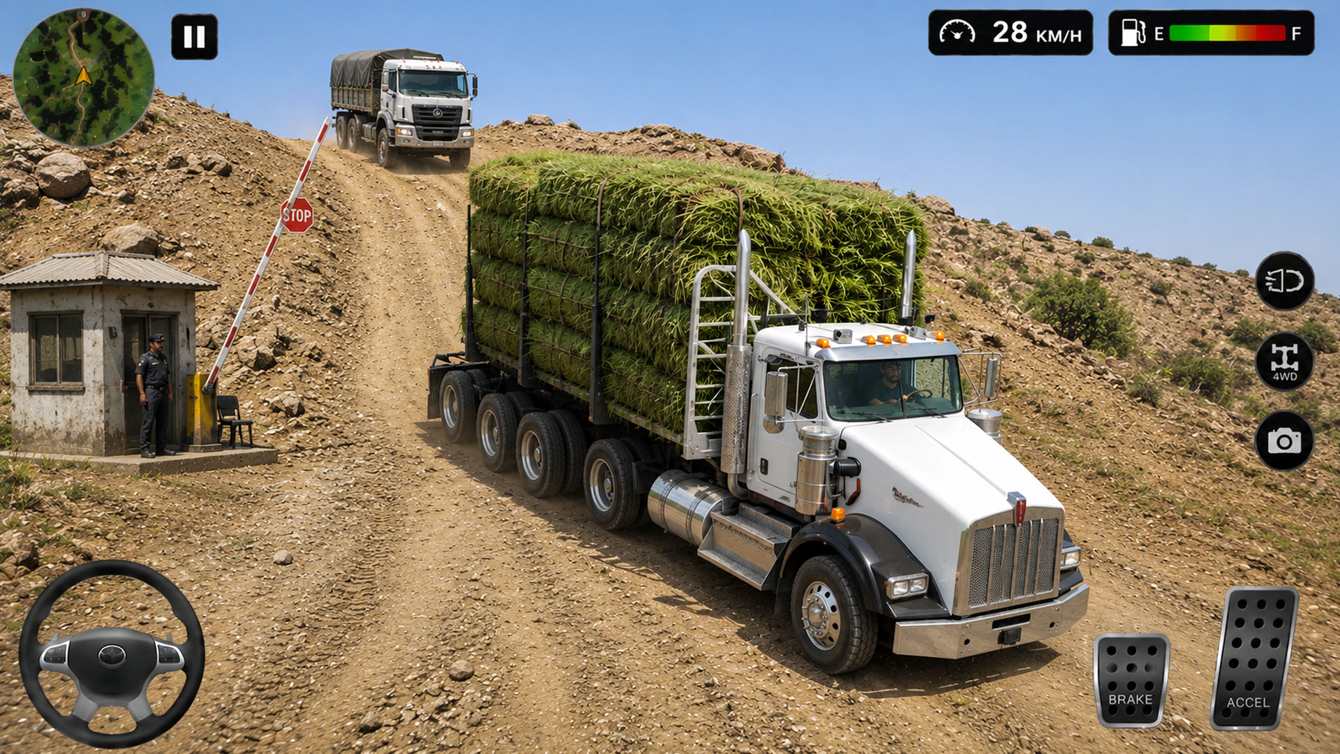 اسکرین شات 4 بازی Real Truck Offroad 3D