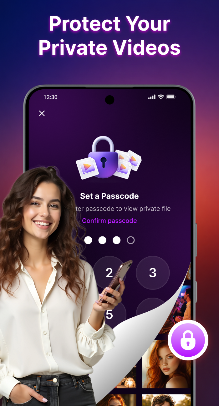اسکرین شات 7 برنامه Video Player & Download Video
