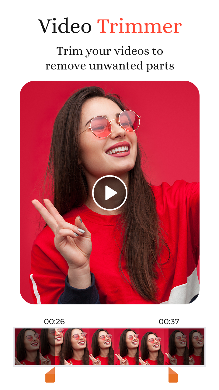 اسکرین شات 5 برنامه Video Trimmer Master Editor