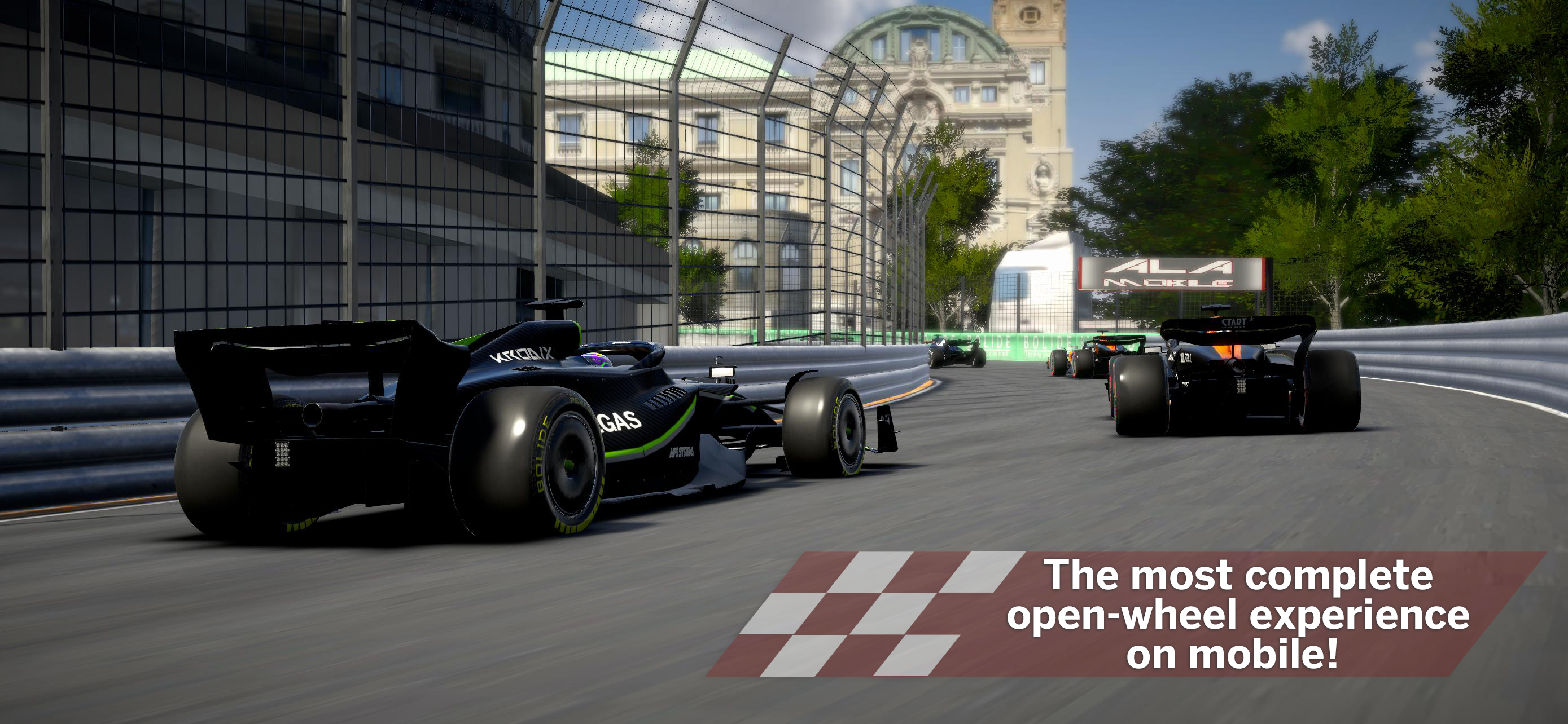 اسکرین شات 5 بازی Ala Mobile - Formula racing