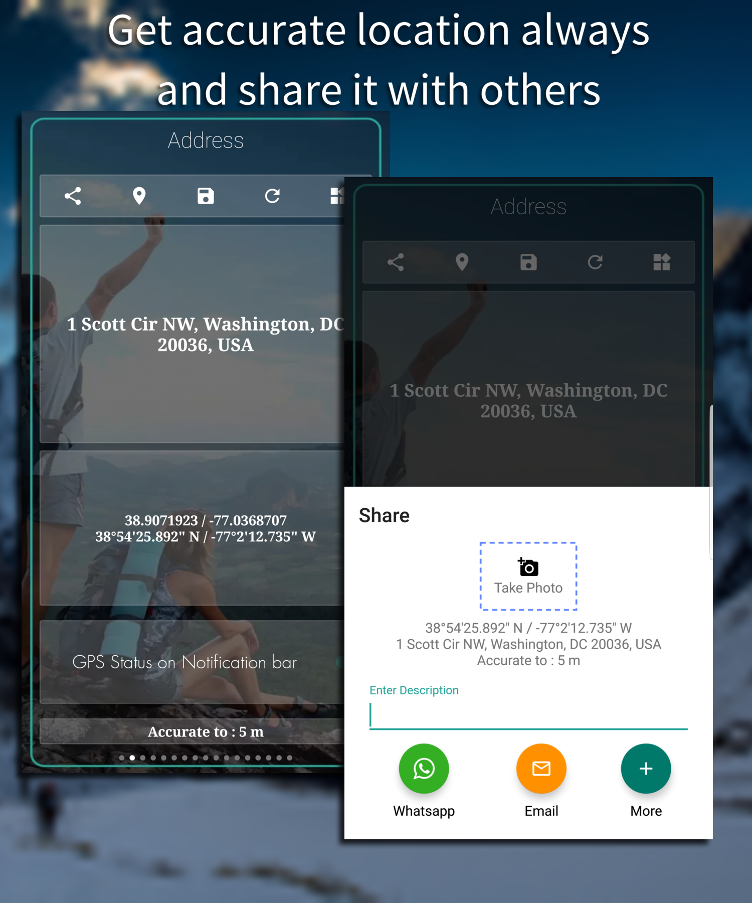 اسکرین شات 3 برنامه GPS Tools® -Navigate & Explore
