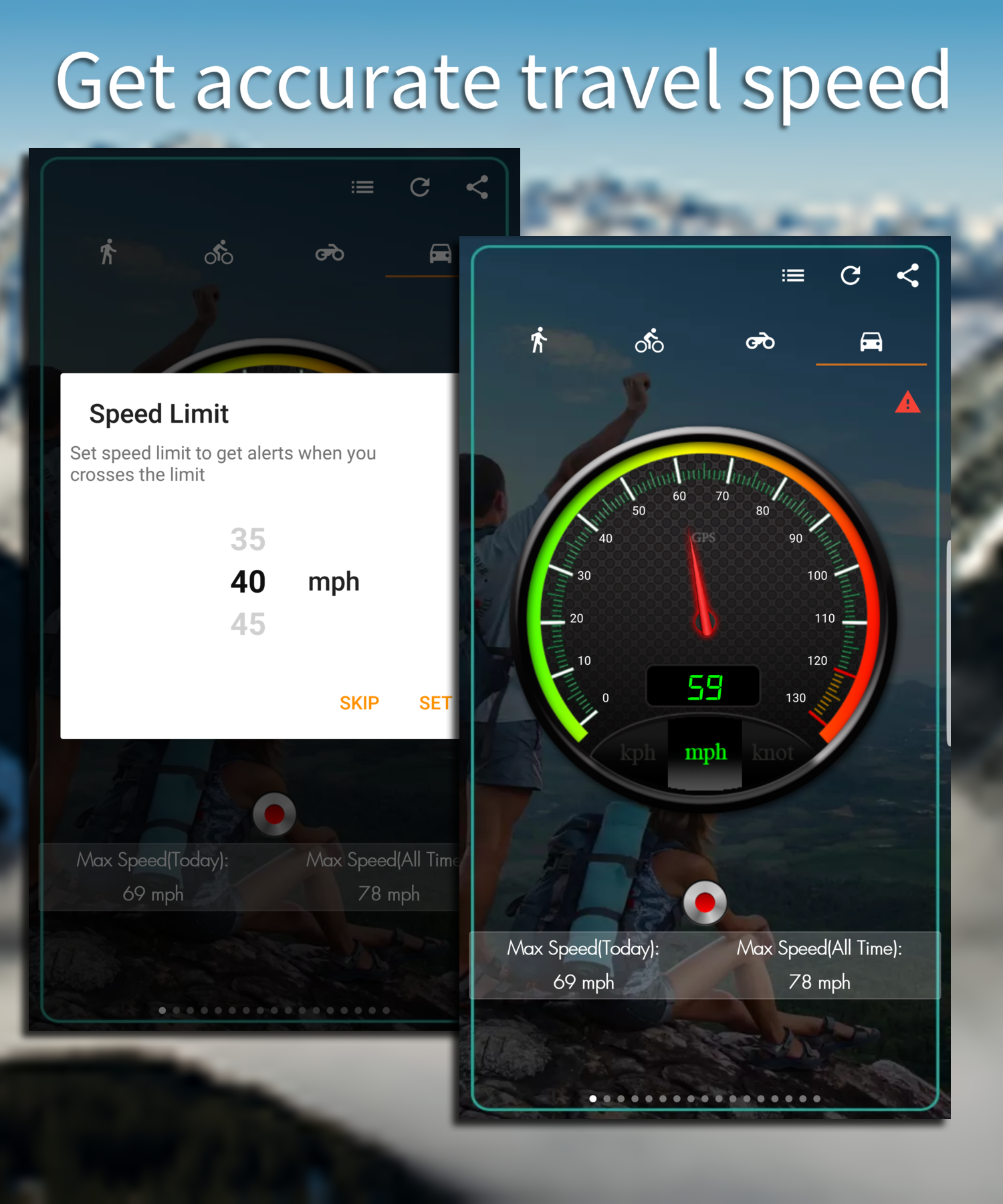 اسکرین شات 1 برنامه GPS Tools® -Navigate & Explore